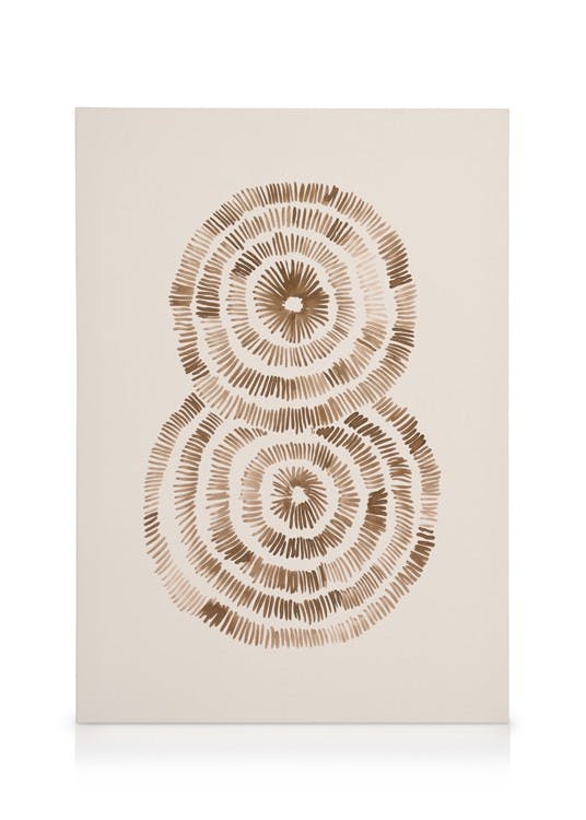 Obrazy na płótnie Pom Pom Shapes Obraz na płótnie (30x40 cm - Czarna ramka)