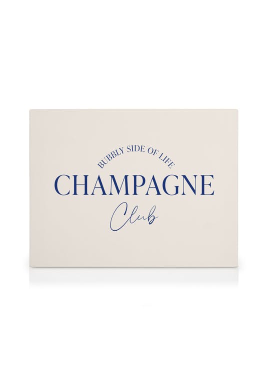 Canvastavlor Champagne Club Canvastavla (30x40 cm - Ekram)