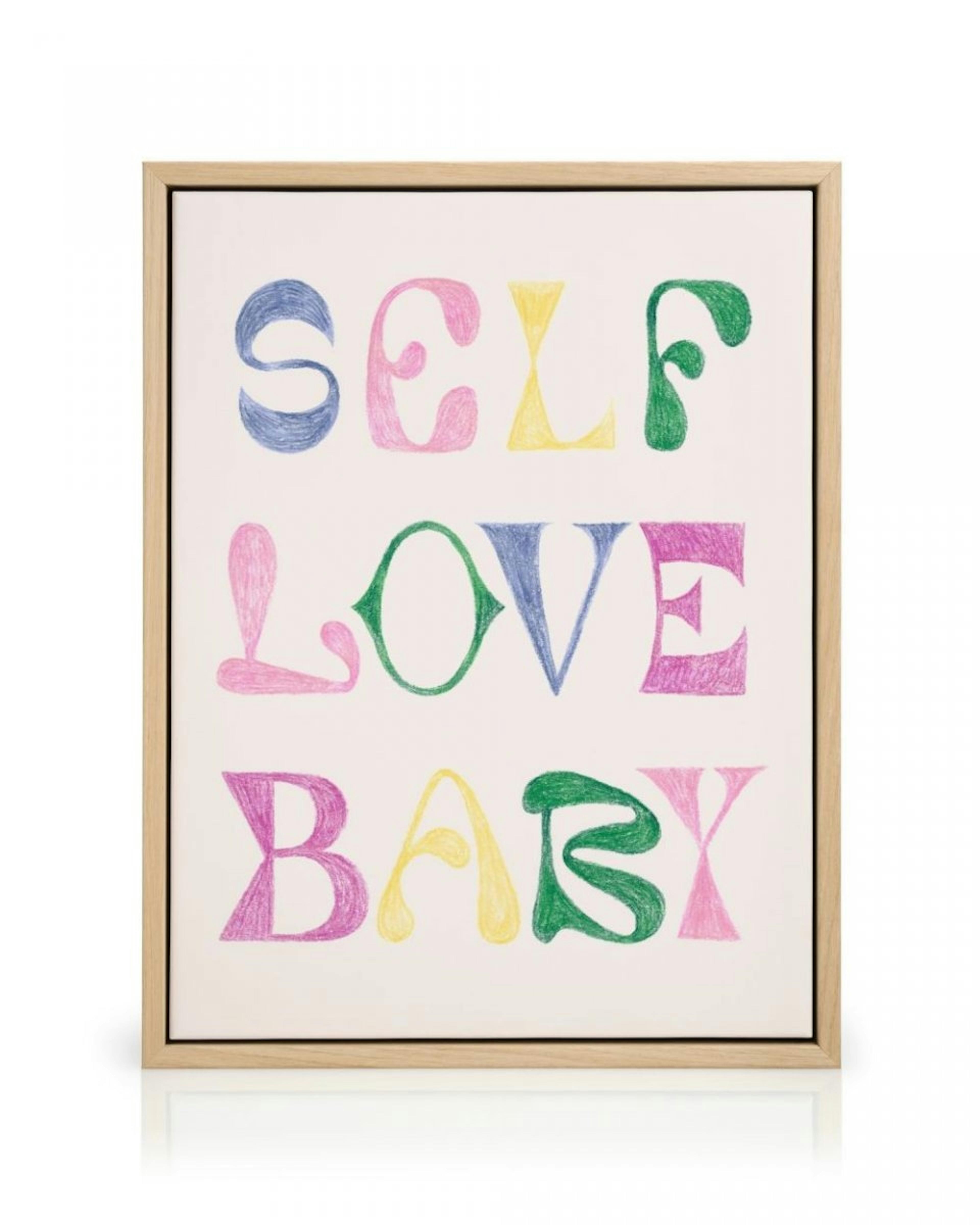 Self Love Baby Canvas print