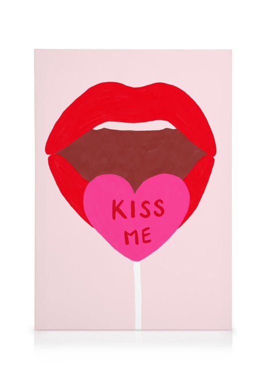 Obrazy na płótnie Kiss Me Obraz na płótnie (50x70 cm)
