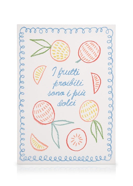 Canvas Schilderijen The Sweetest Fruits Canvas (30x40 cm - Fotolijst Zwart)