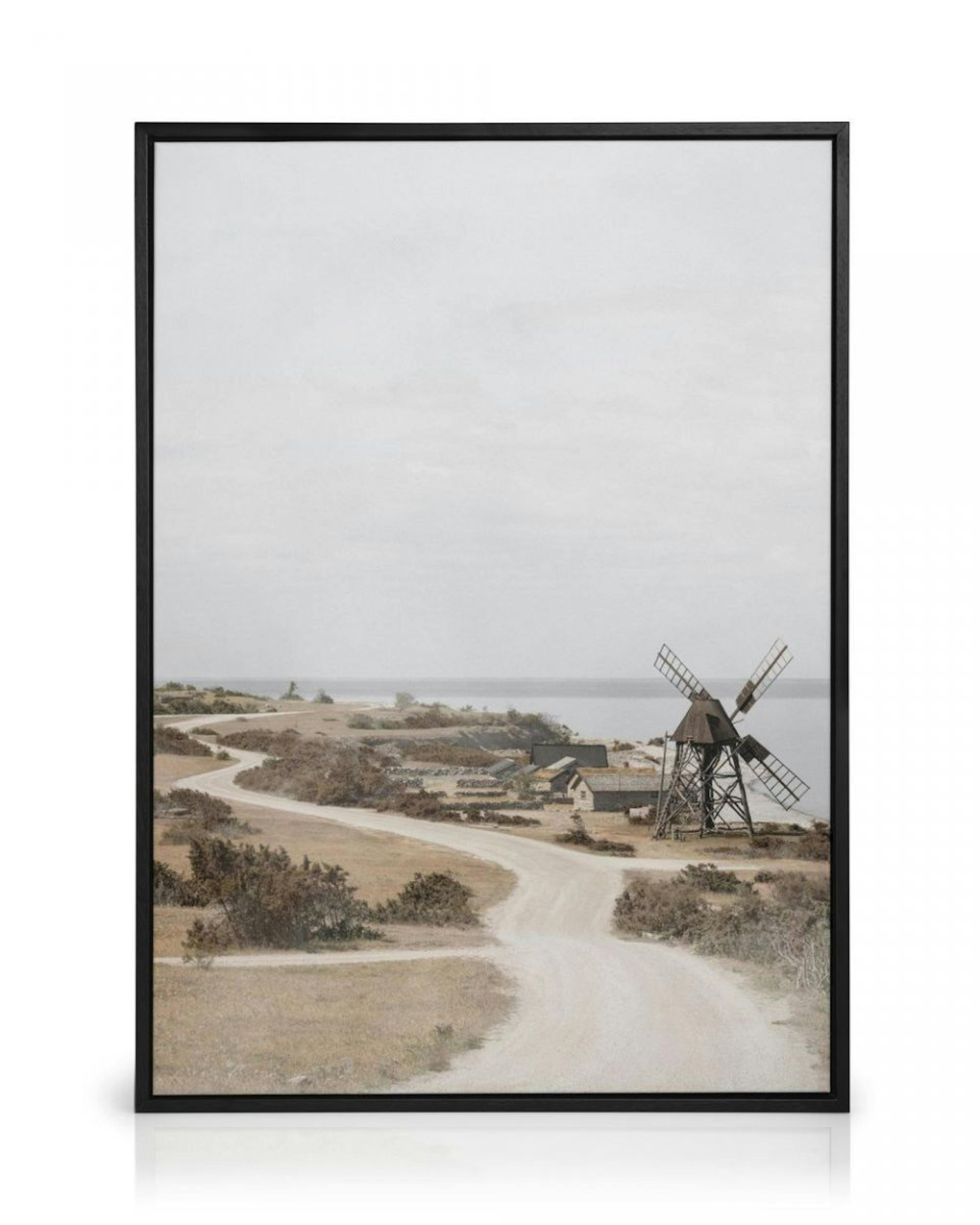Barren Landscape Canvas print