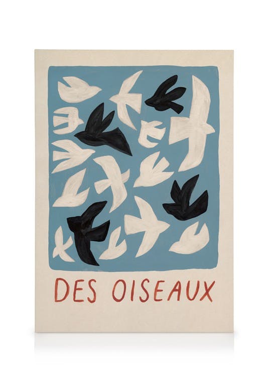 Obrazy na płótnie Birds Obraz na płótnie (70x100 cm - Czarna ramka)