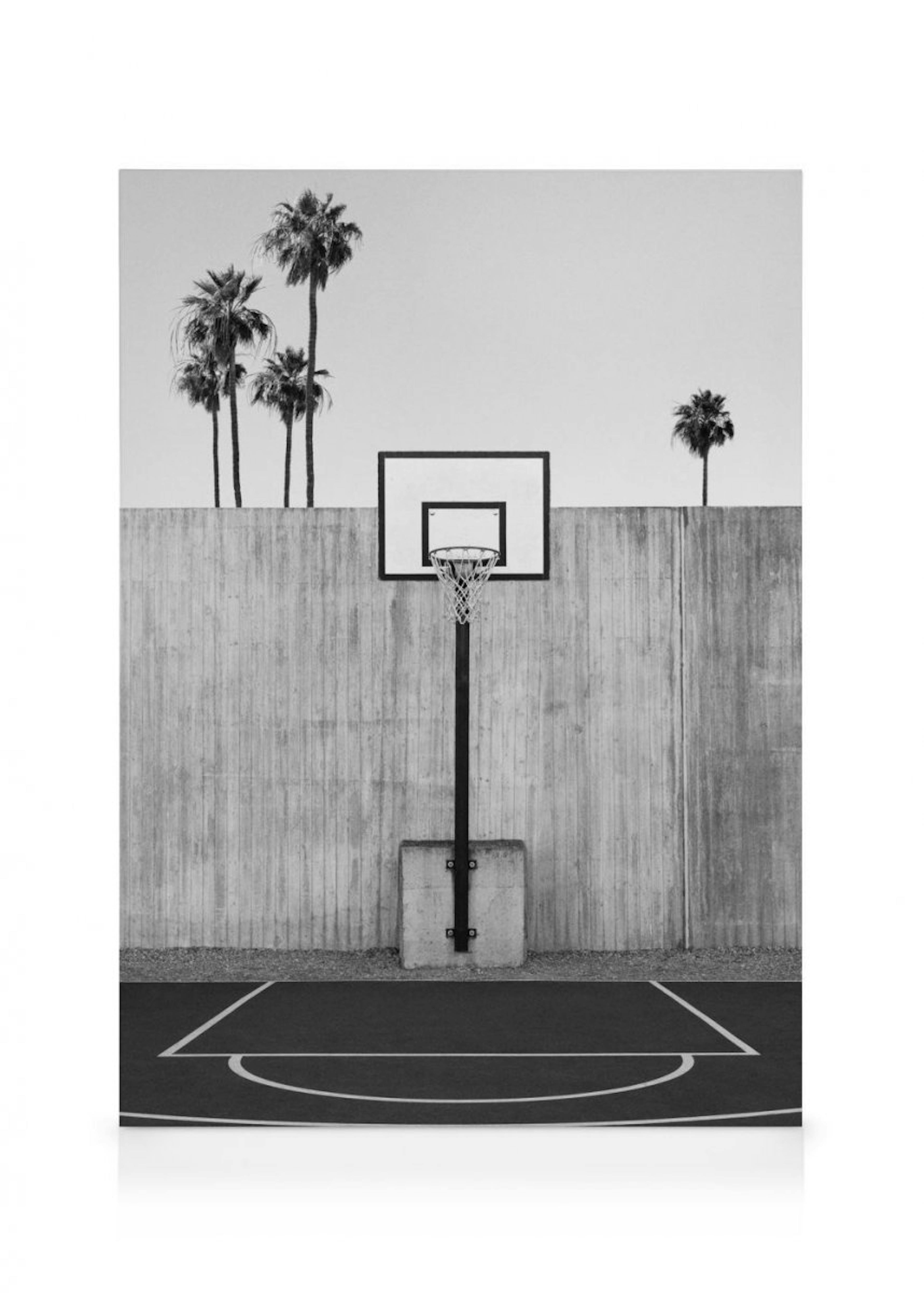 California Basketball Court Lienzo 0