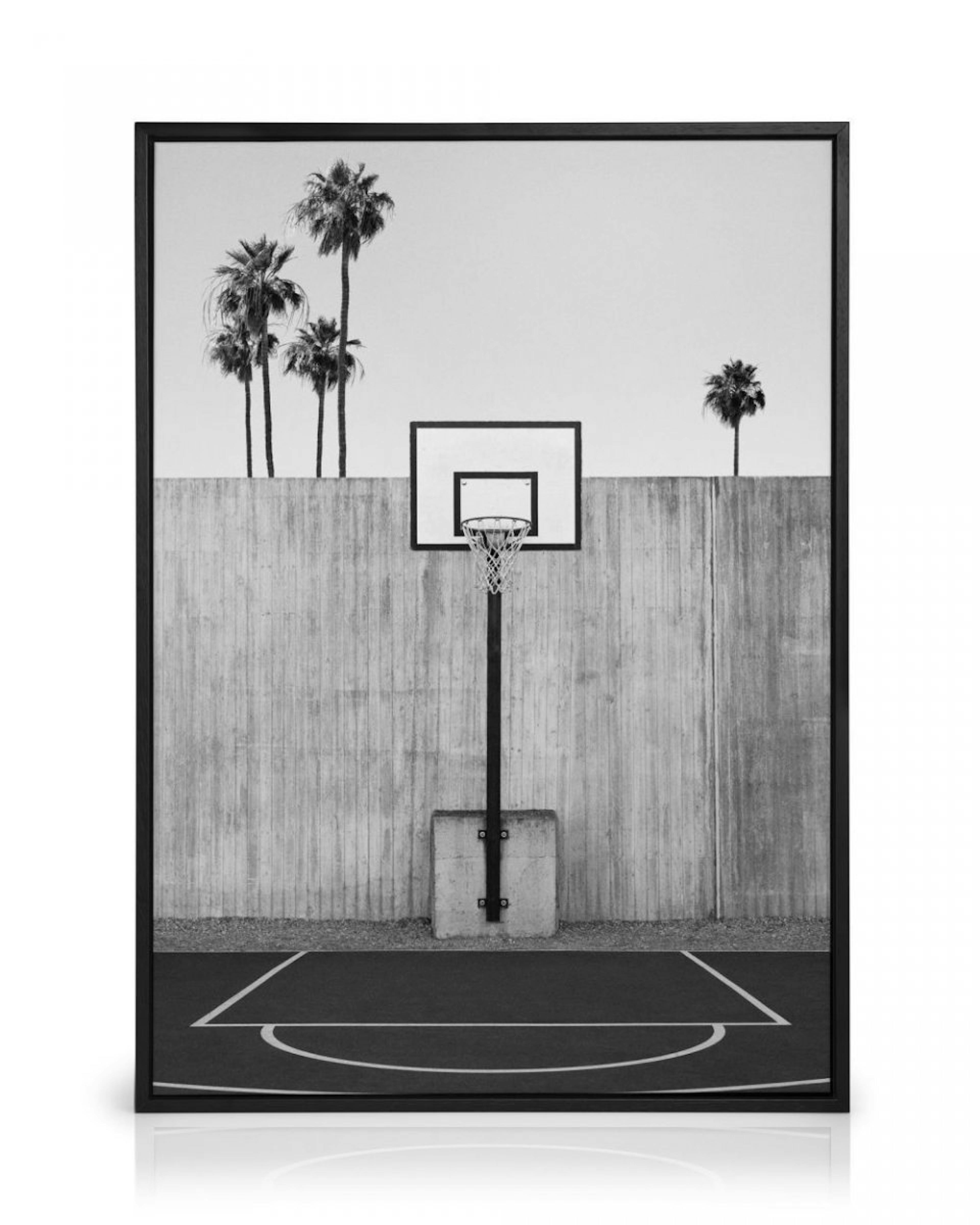 California Basketball Court Lienzo