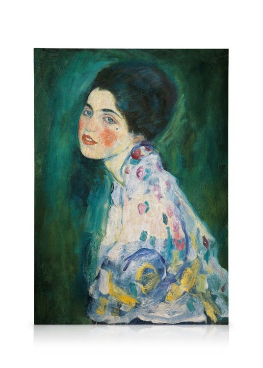 Canvastavlor Gustav Klimt - Portrait of a Lady Canvastavla (30x40 cm - Ekram)