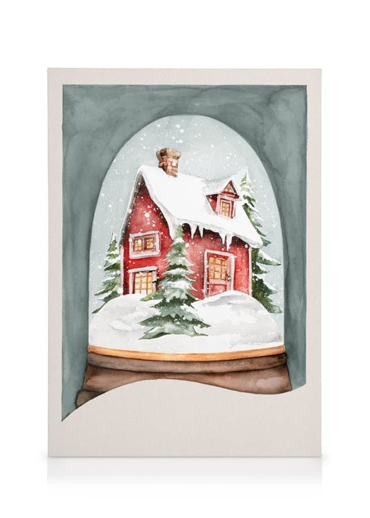 Crystal Ball Toile (30x40 cm - Cadre noir) - Toiles