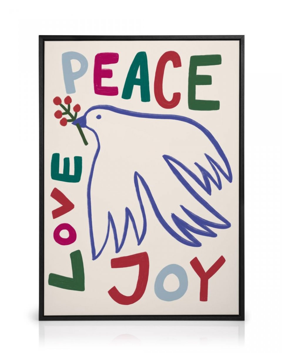 Peace Love Joy Poster