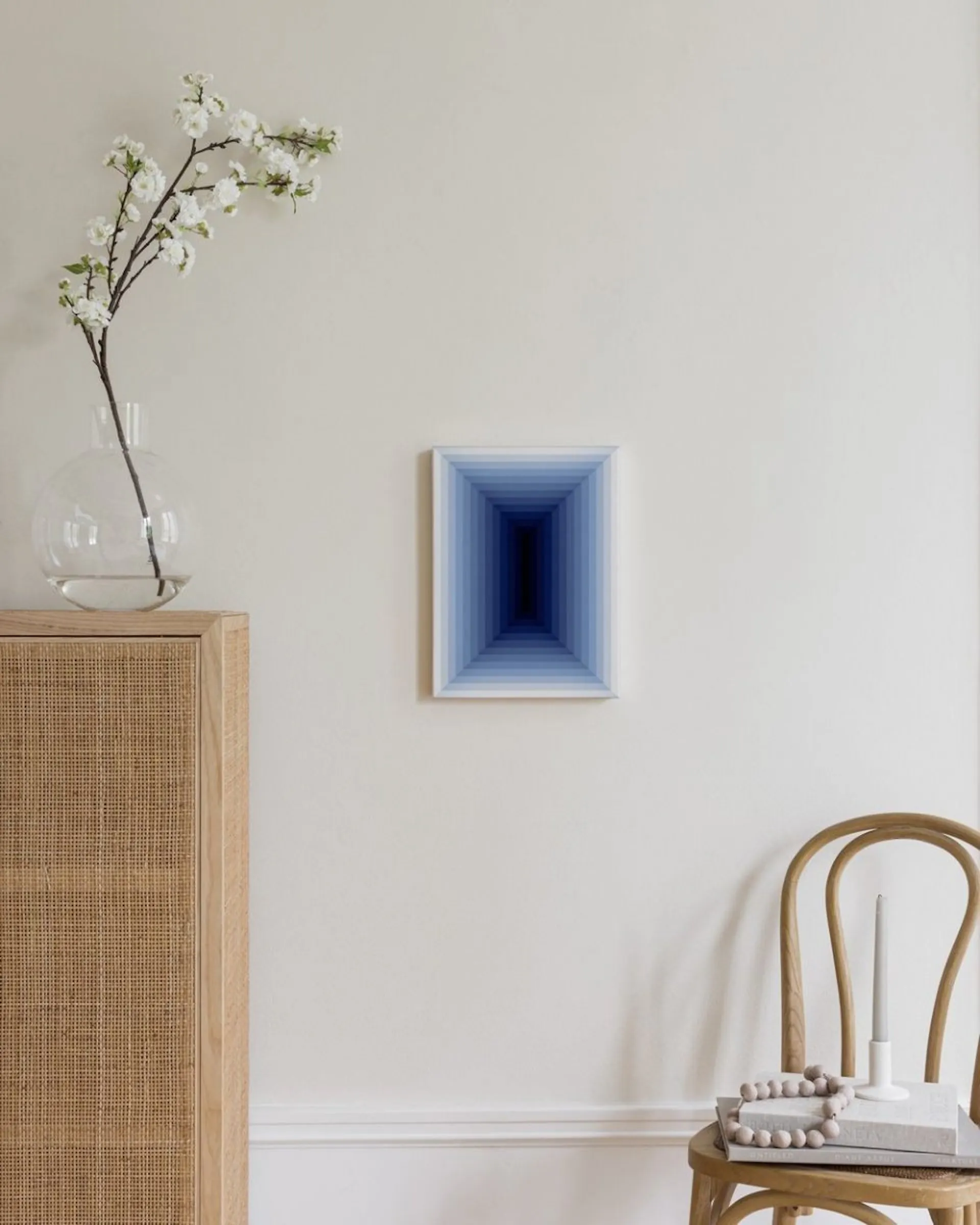Blue Levels Canvas print