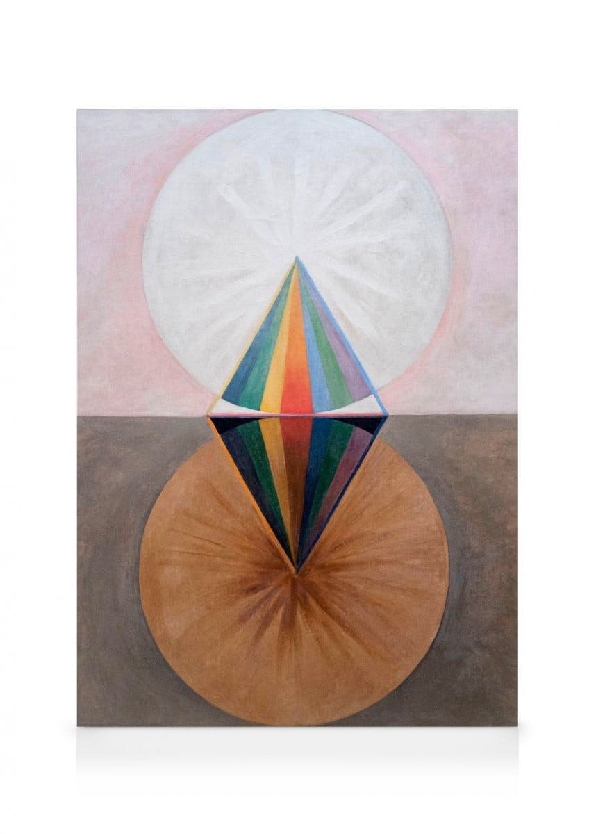 Obrazy na płótnie Obraz na płótnie Hilma Af Klint - The Swan, No. 12, Group IX SUW (30x40 cm)