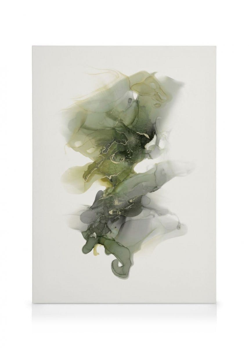 Canvas Prints Moss Green Abstract Canvas print (30x40 cm)
