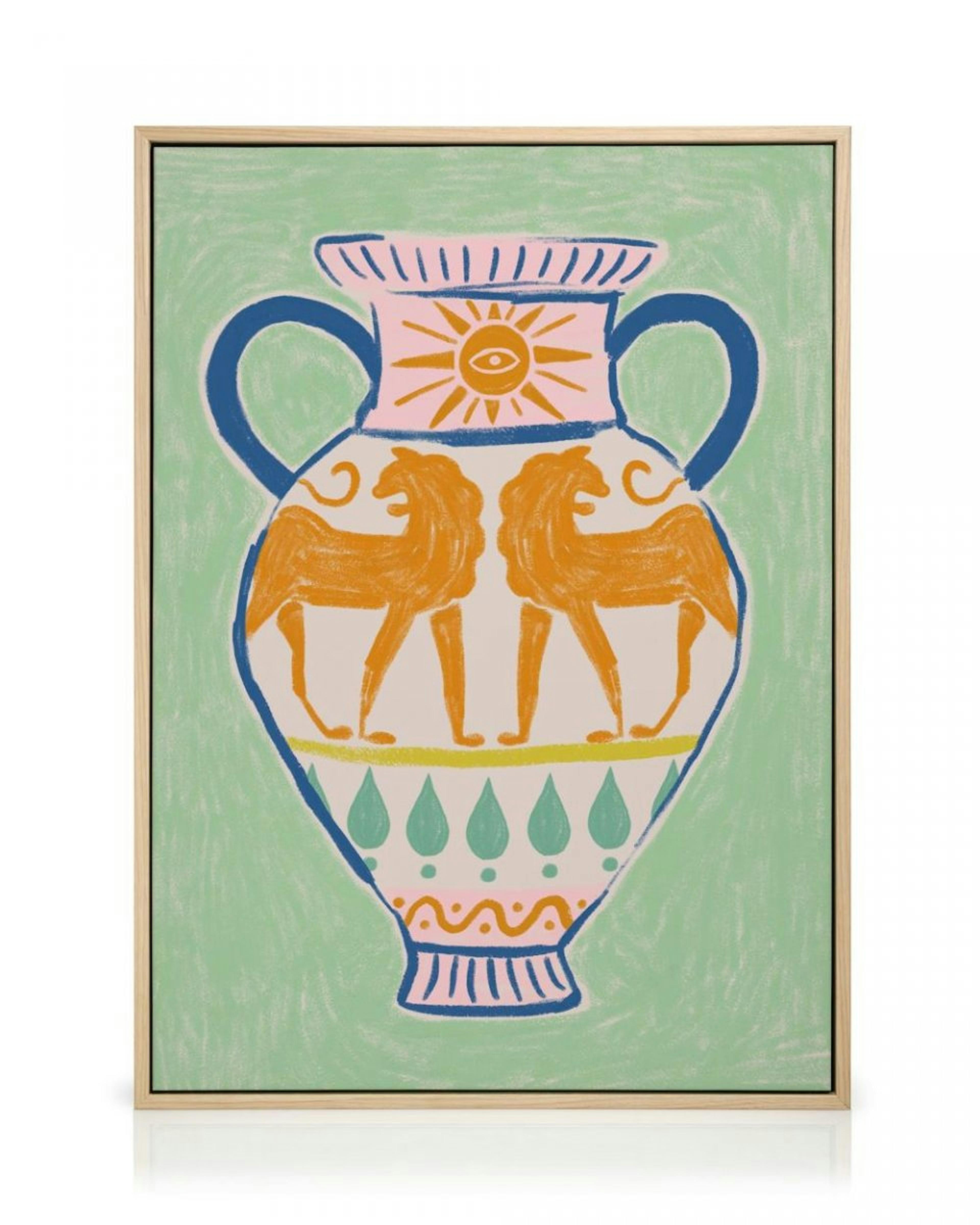 Antique Vase Canvas print