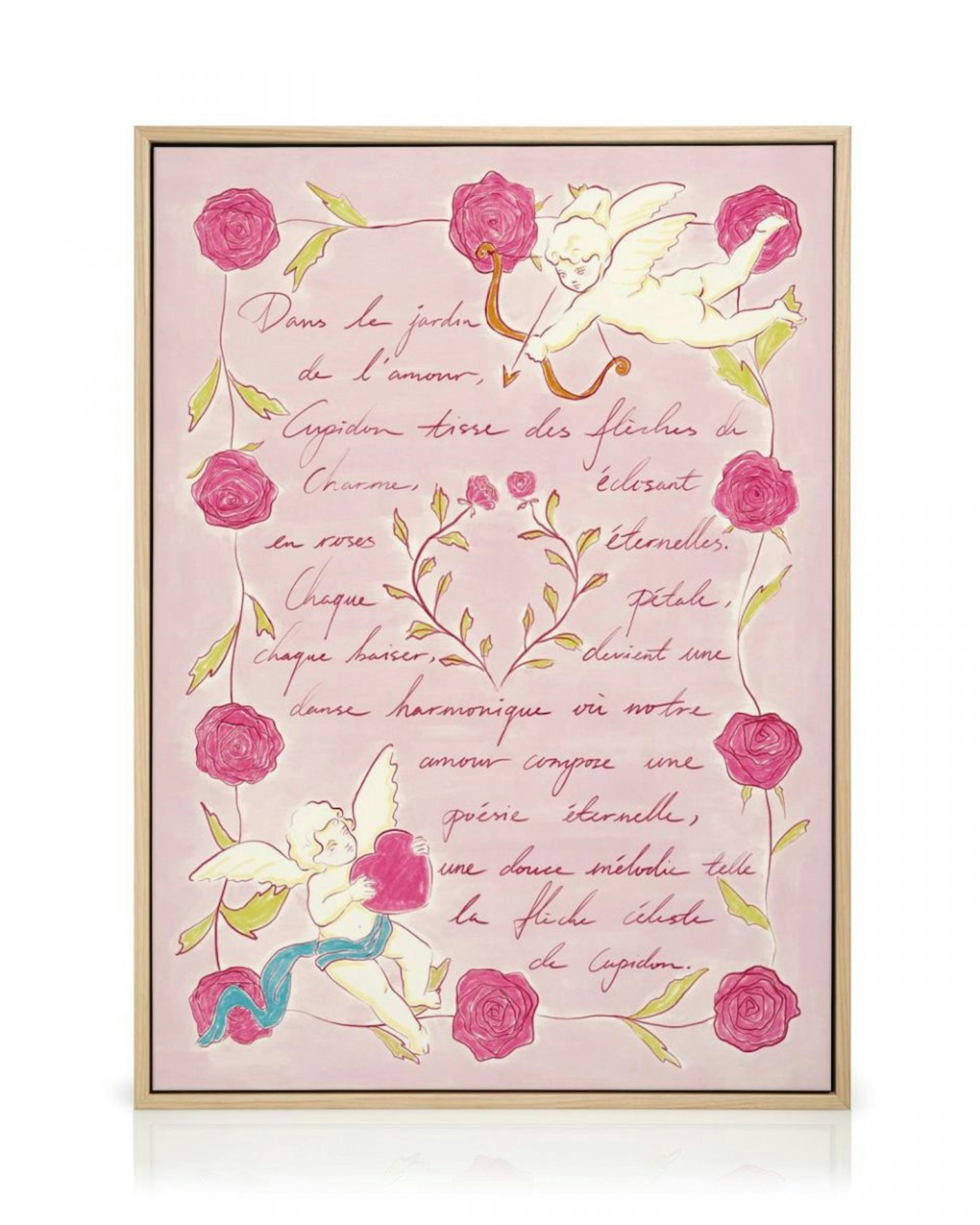 Cupid’s Love Letter Toile