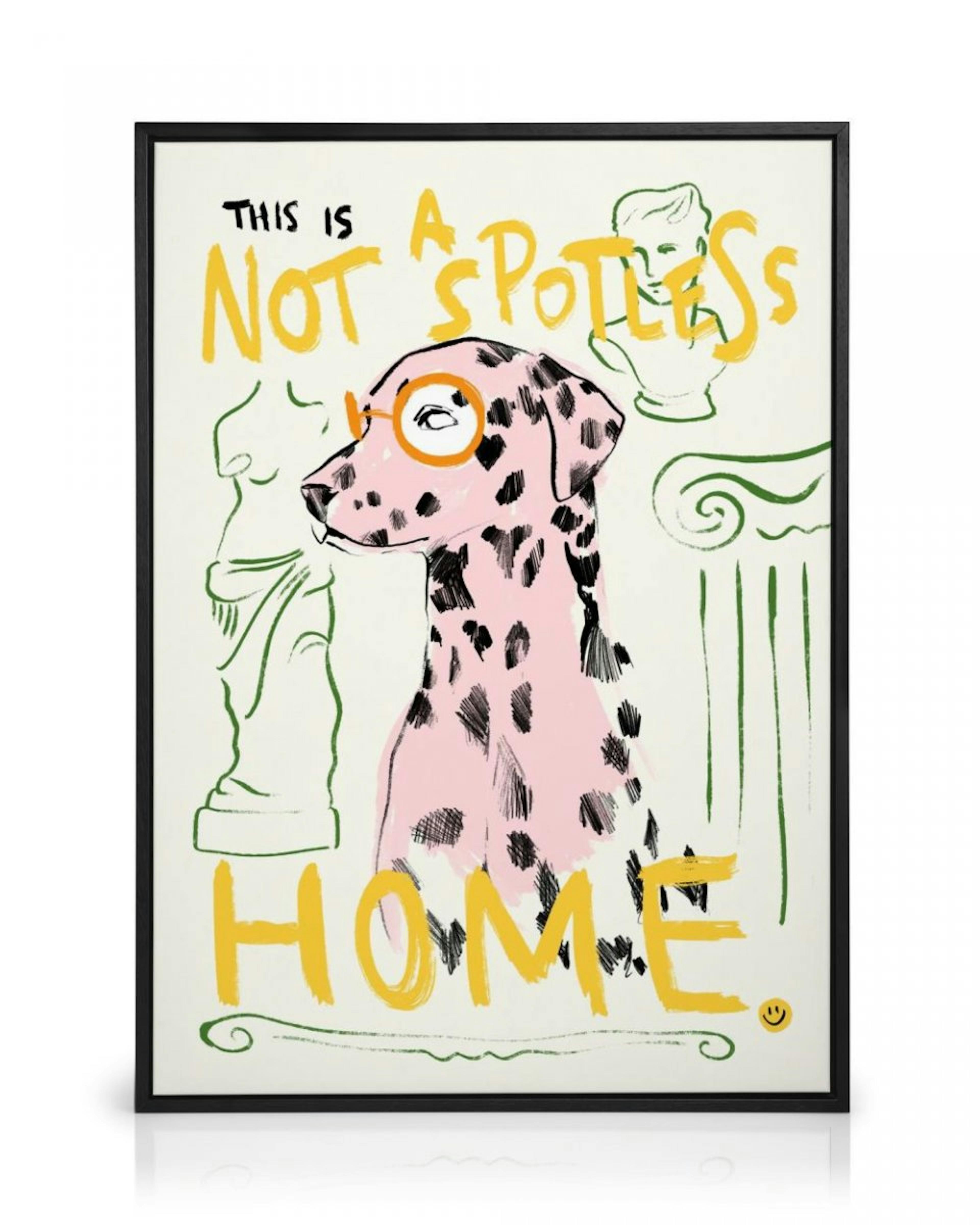 Not a Spotless Home Canvas print