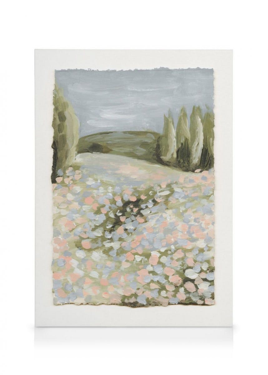 Canvas Prints Floral Landscape Canvas print (30x40 cm)