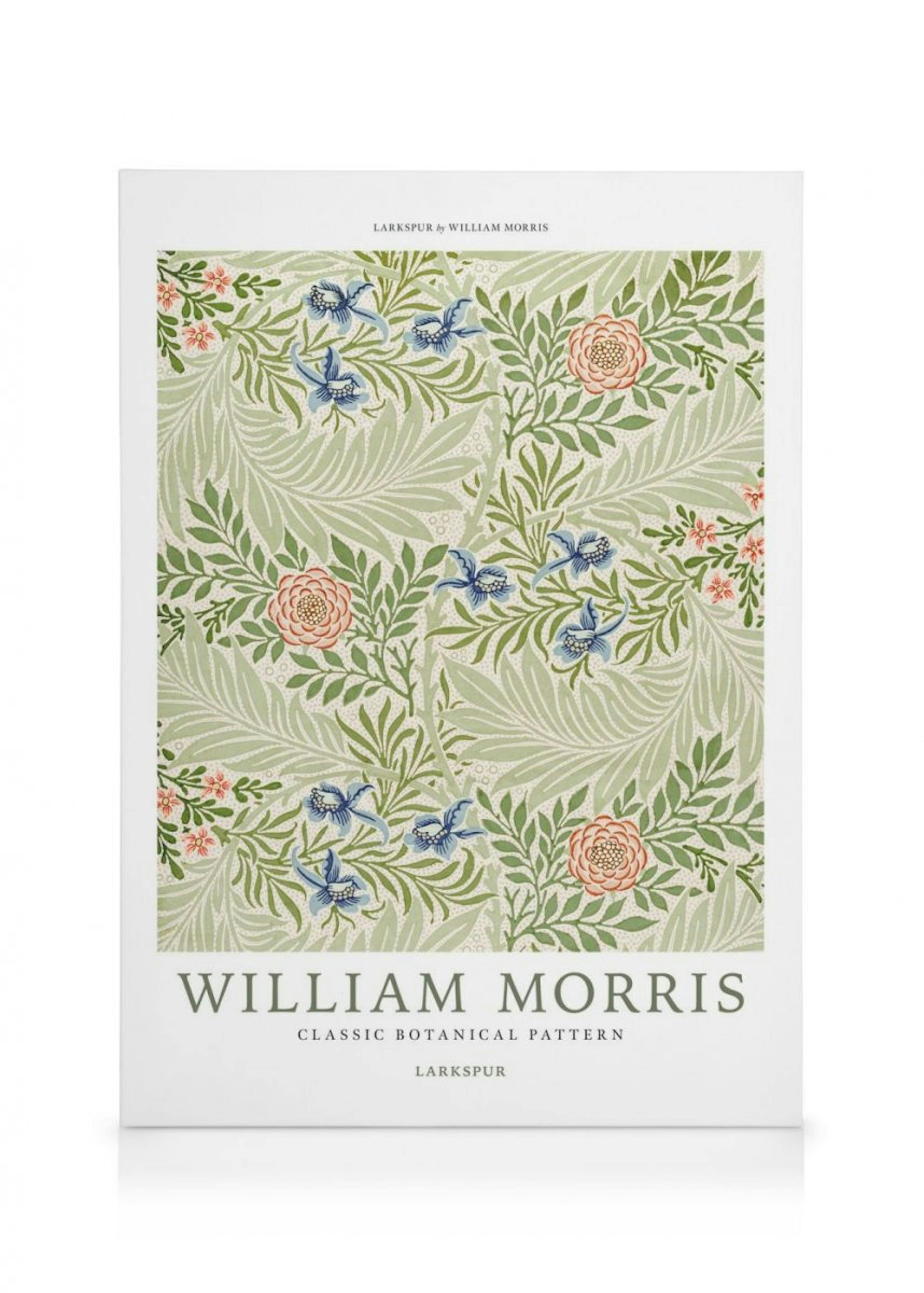 William Morris - Larkspur No4 Kanvaasi