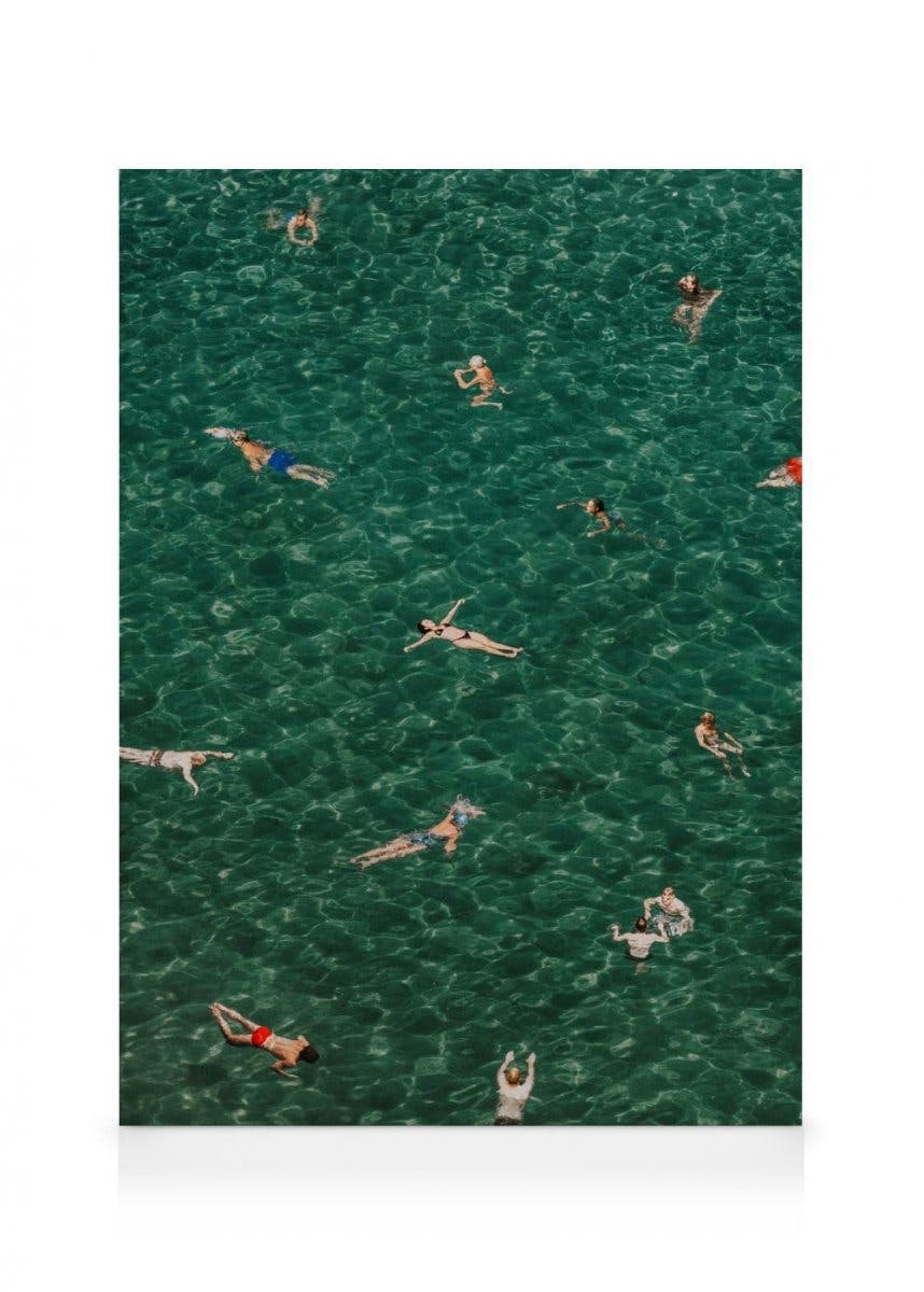 Canvas Schilderijen Mediterranean Mingle Canvas (70x100 cm)
