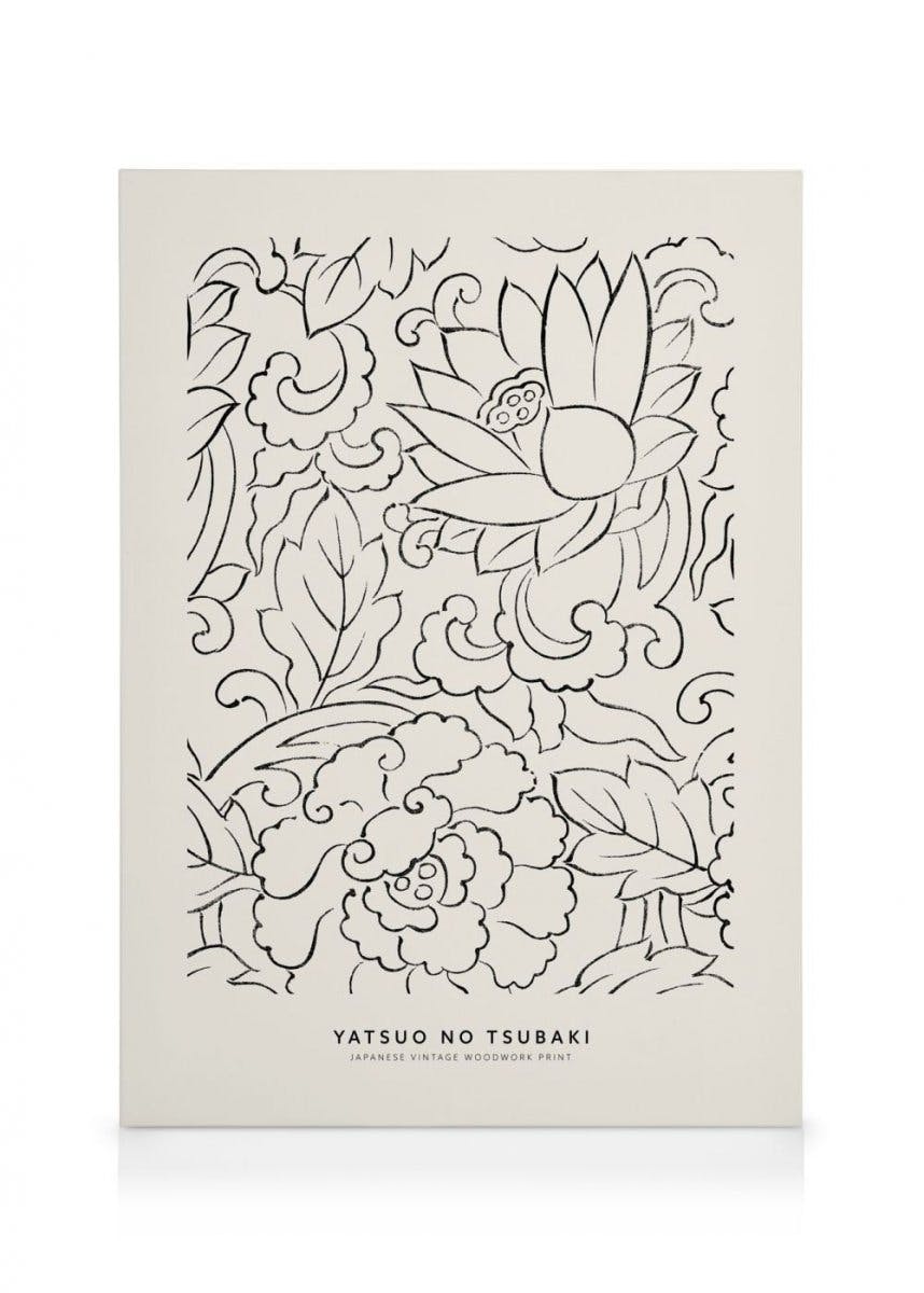 Canvas Prints Taguchi Tomoki - Yatsuo No Tsubaki No1 Canvas print (30x40 cm)
