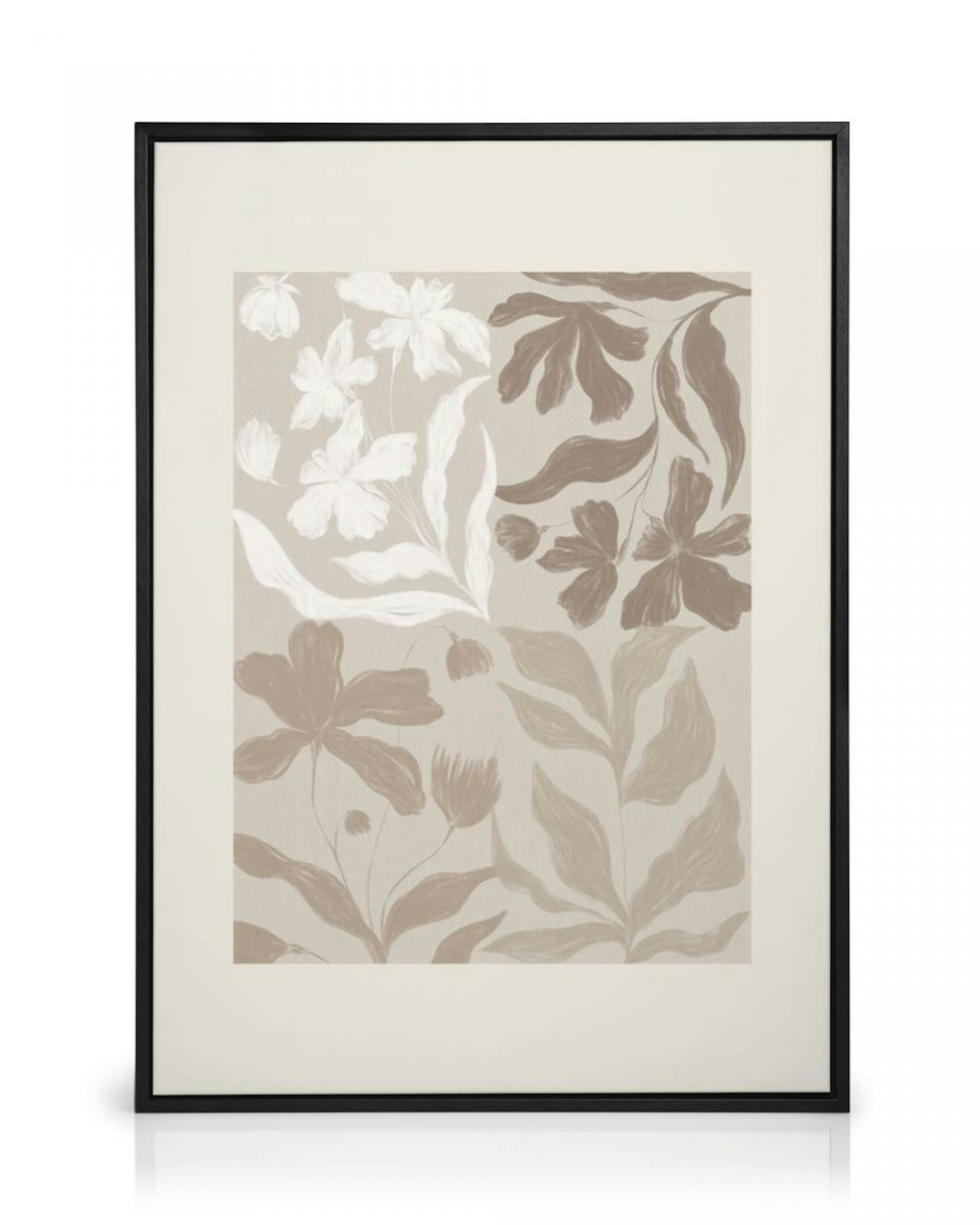 Floral Squares Toile