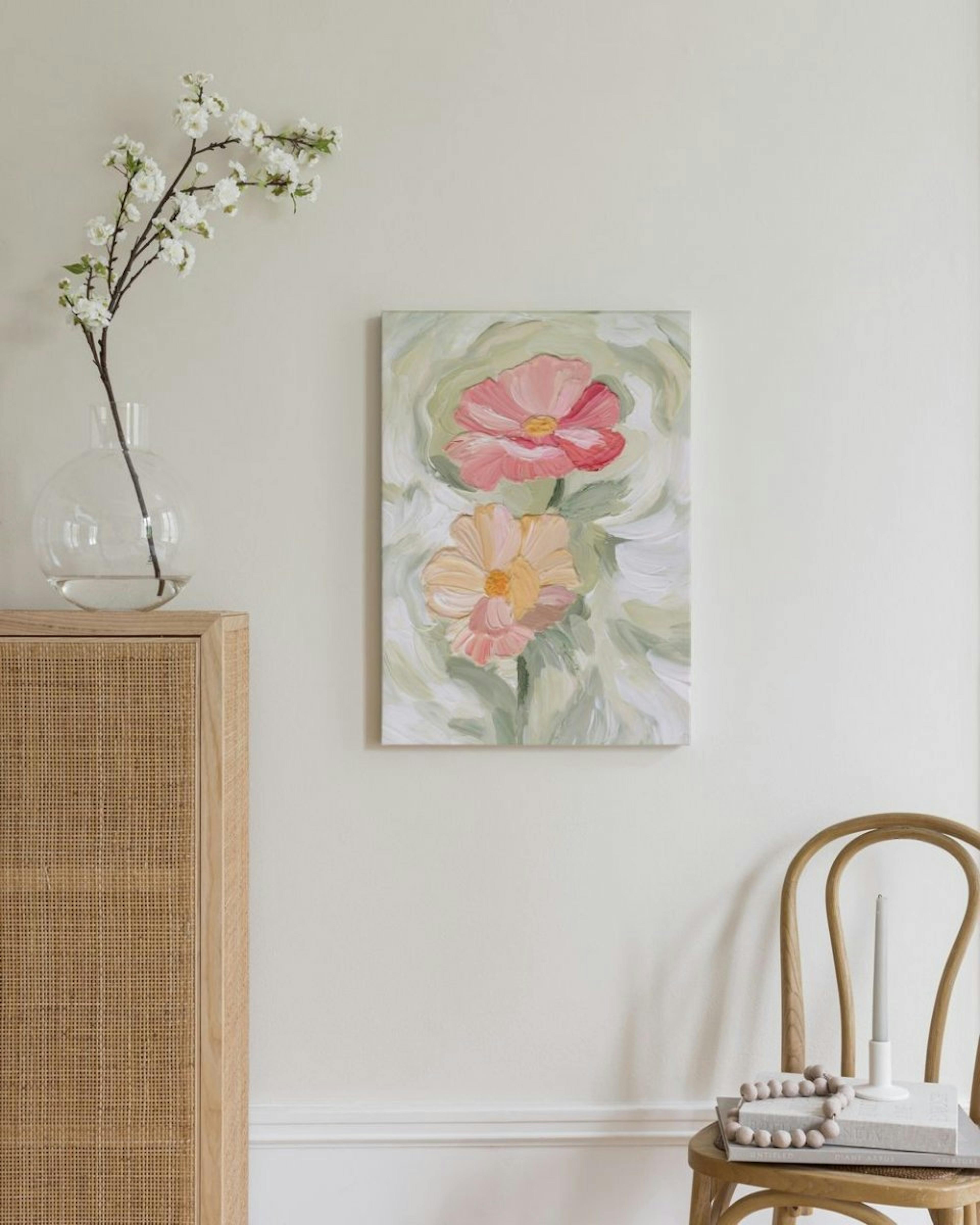 Painted Blossom No2 Canvas