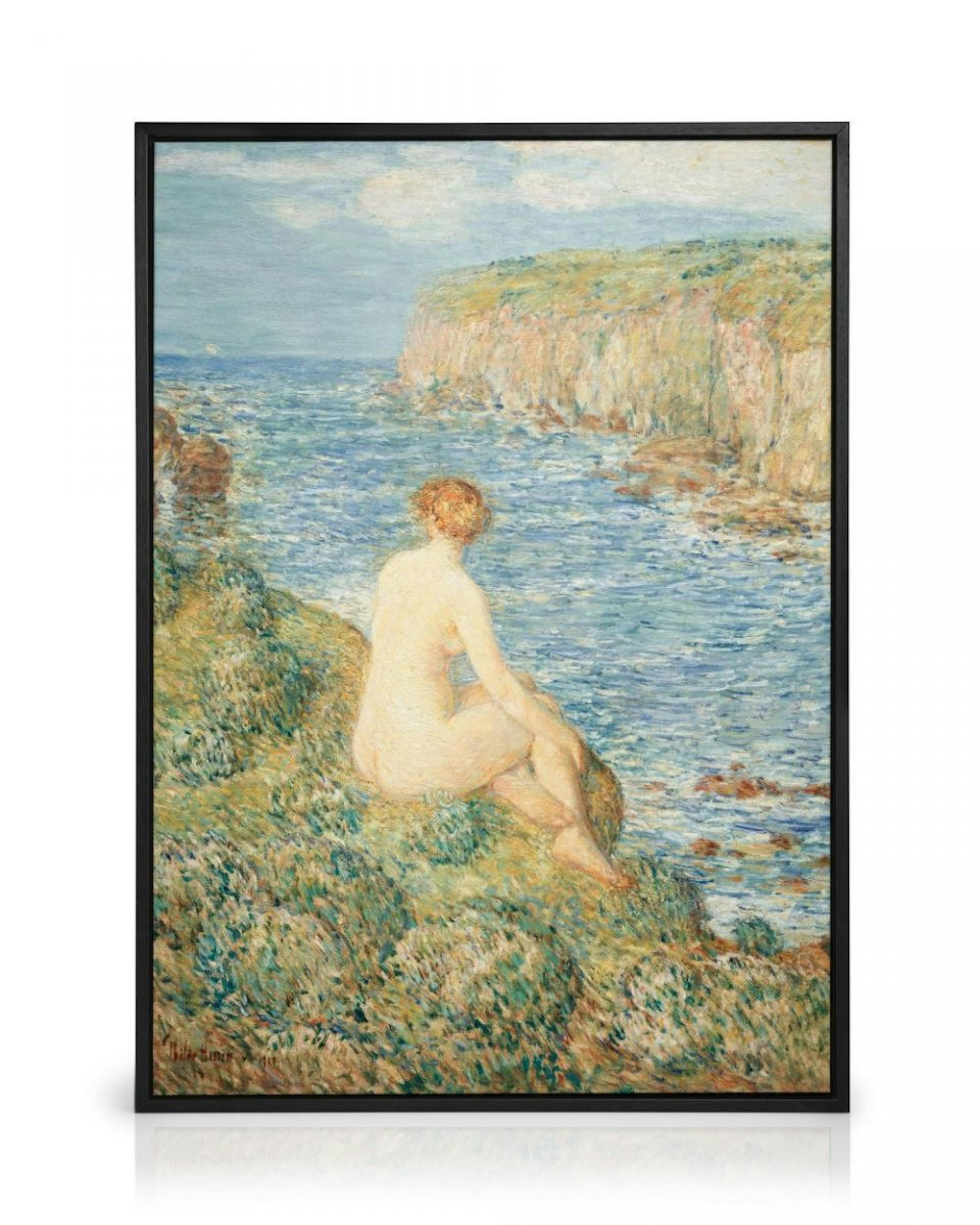 Frederick Childe Hassam - The Nymph and Sea Leinwandbild