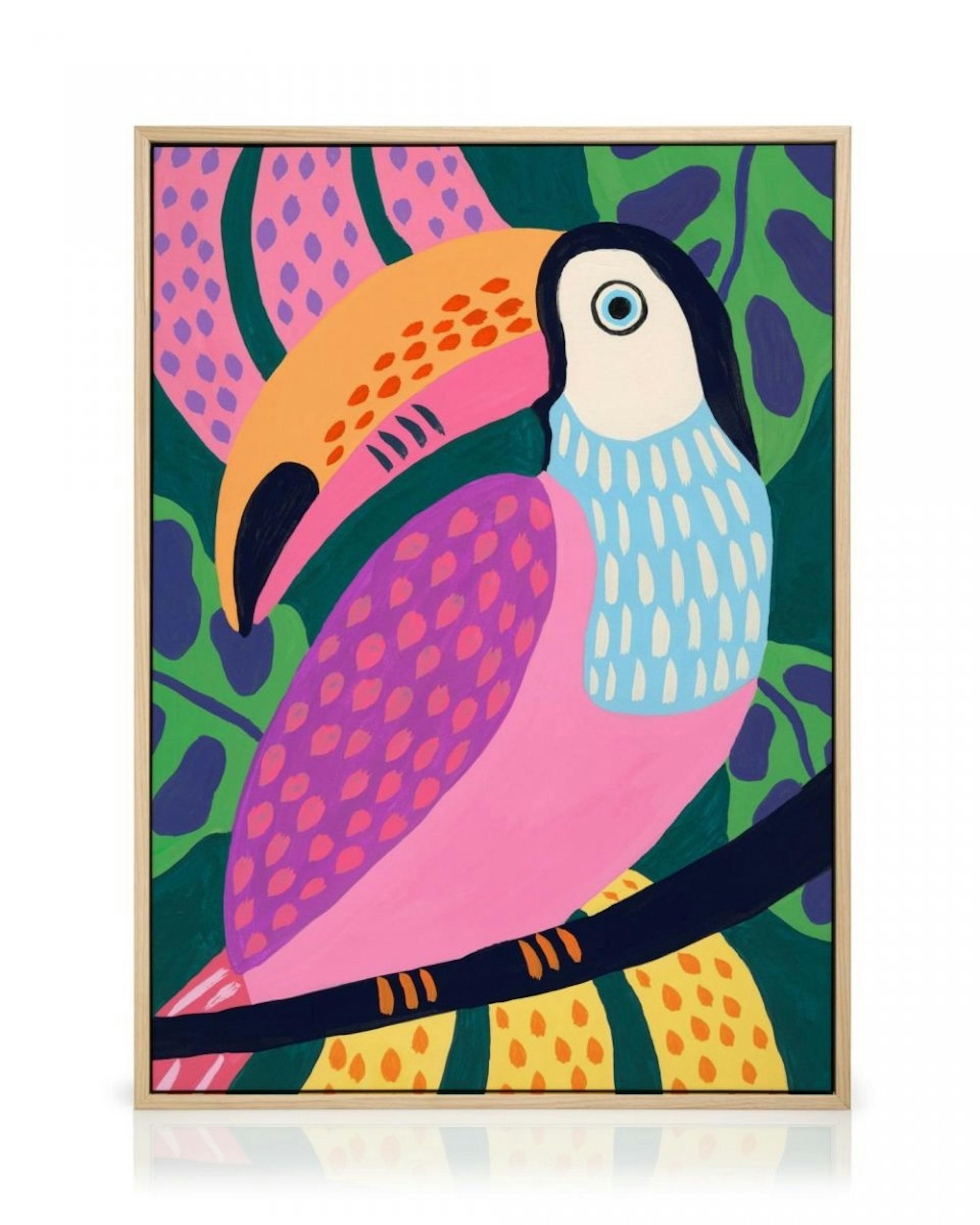 Colorful Toucan Toile