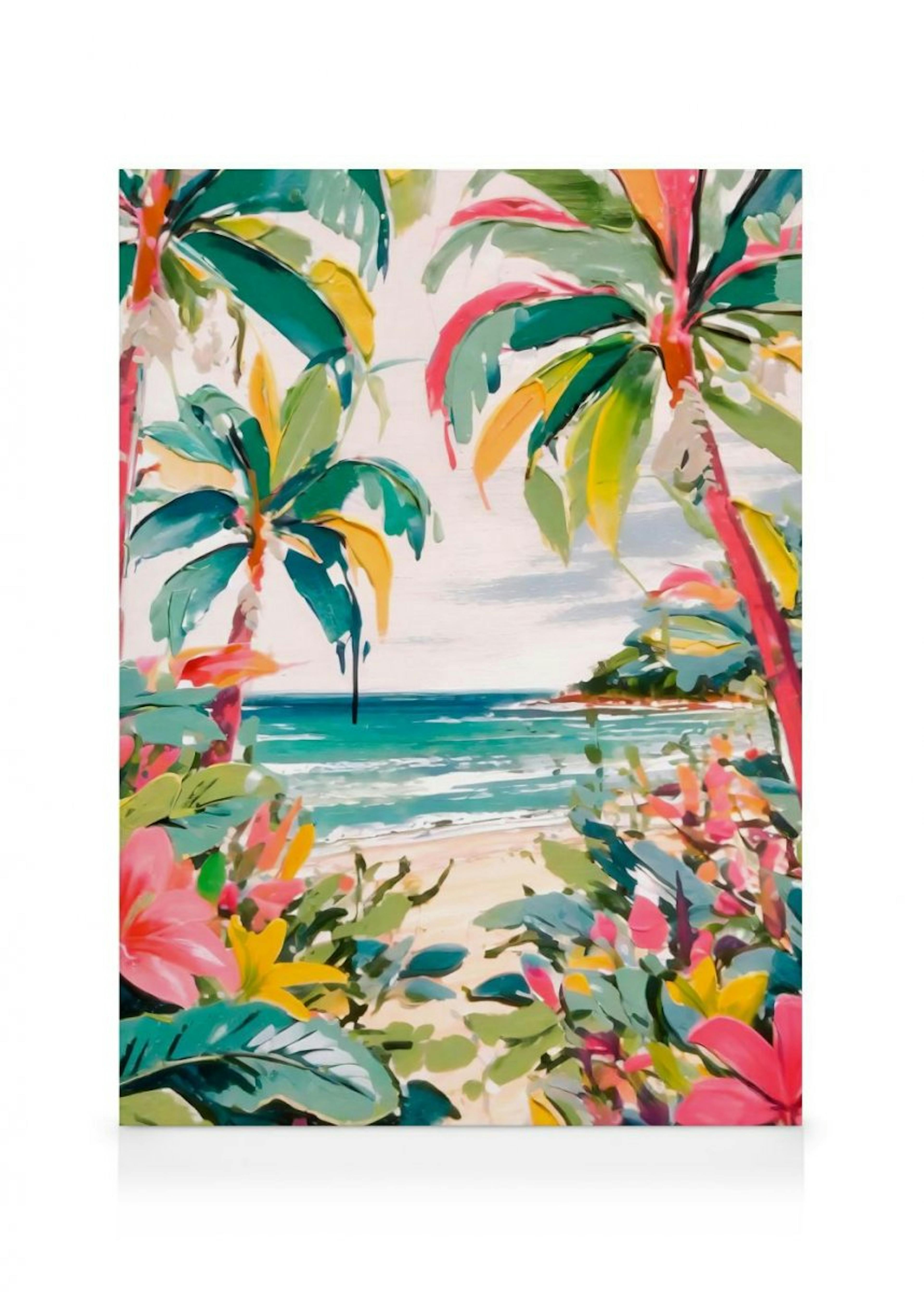 Tropical View Canvas