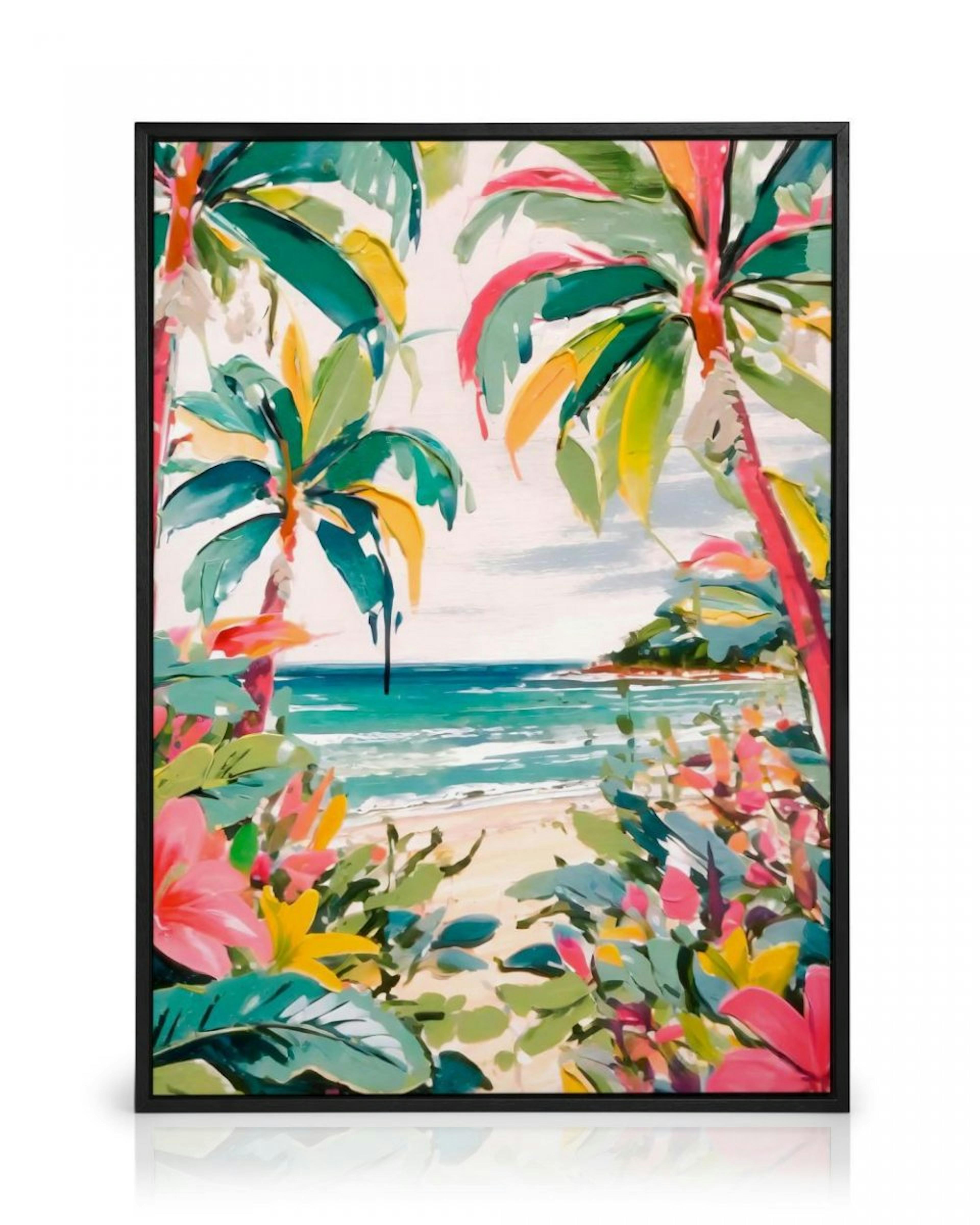 Tropical View Canvas