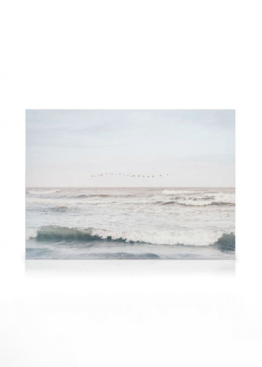 Obrazy na płótnie Soothing Sea Obraz na płótnie (30x40 cm - Czarna ramka)