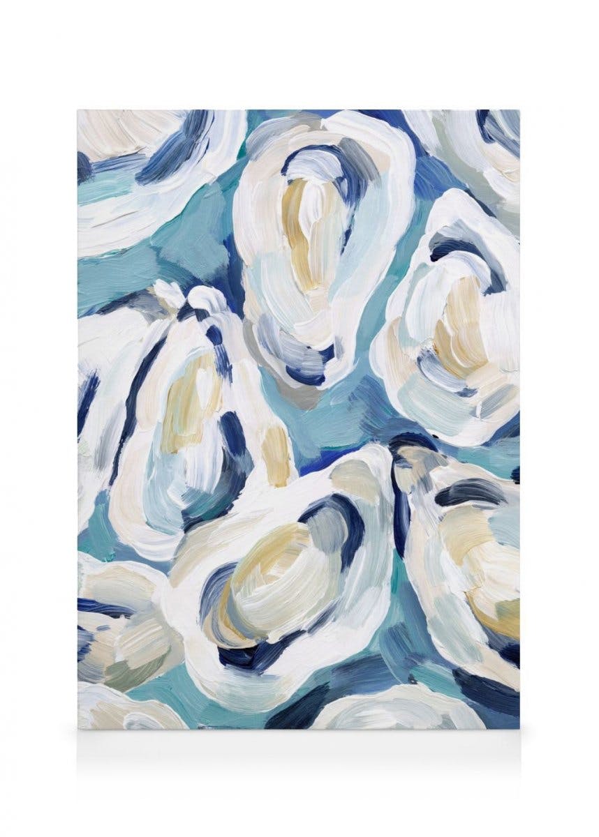 Canvas Prints Sous La Mer Canvas (50x70 cm - Black Frame)