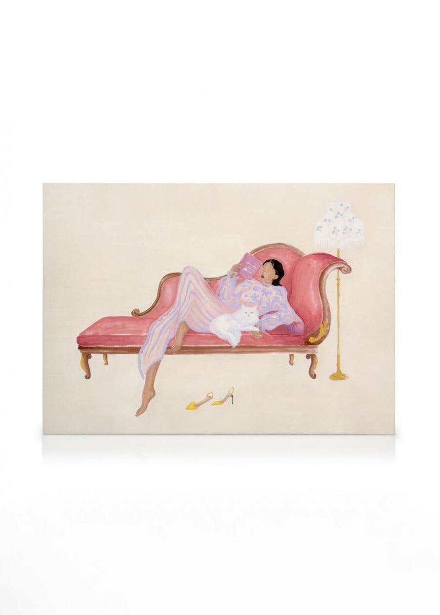 Self-Care Afternoon Canvas (50x70 cm)