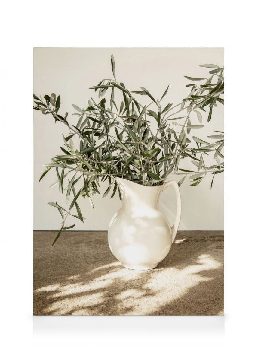 Obrazy na płótnie Branches in Vase Obraz na płótnie (50x70 cm - Ramka dębowa)