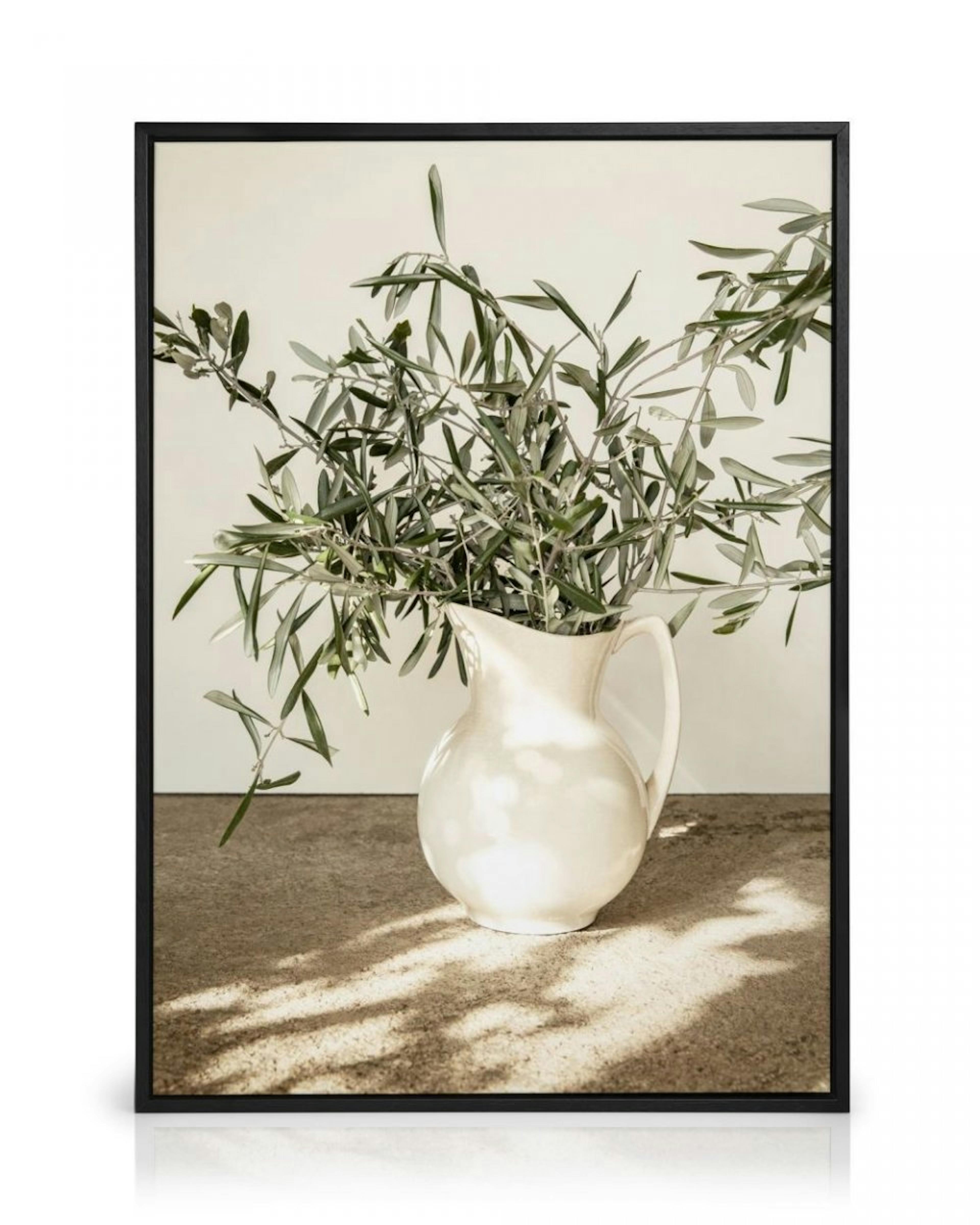 Branches in Vase Leinwandbild