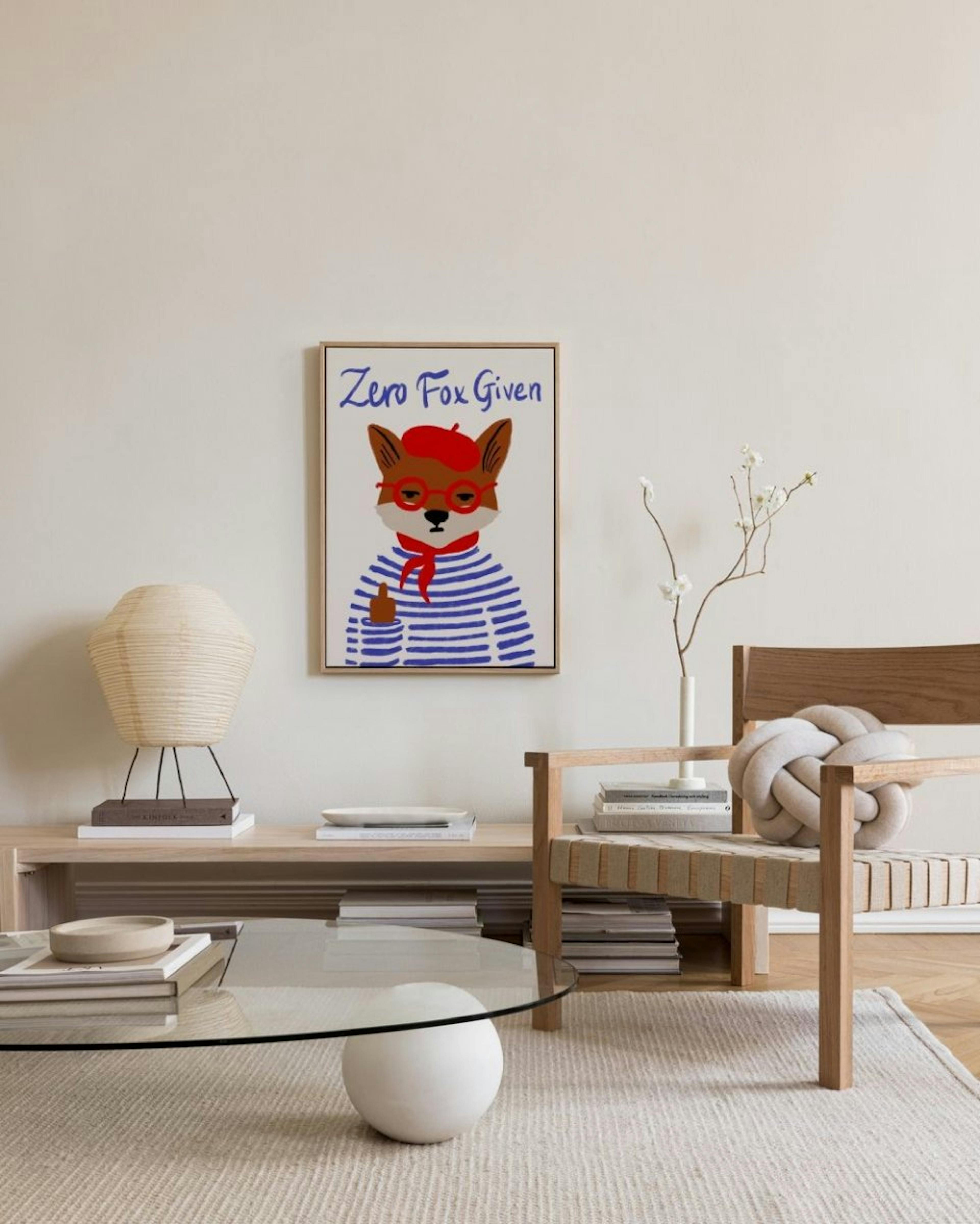 Zero Fox Given Canvas
