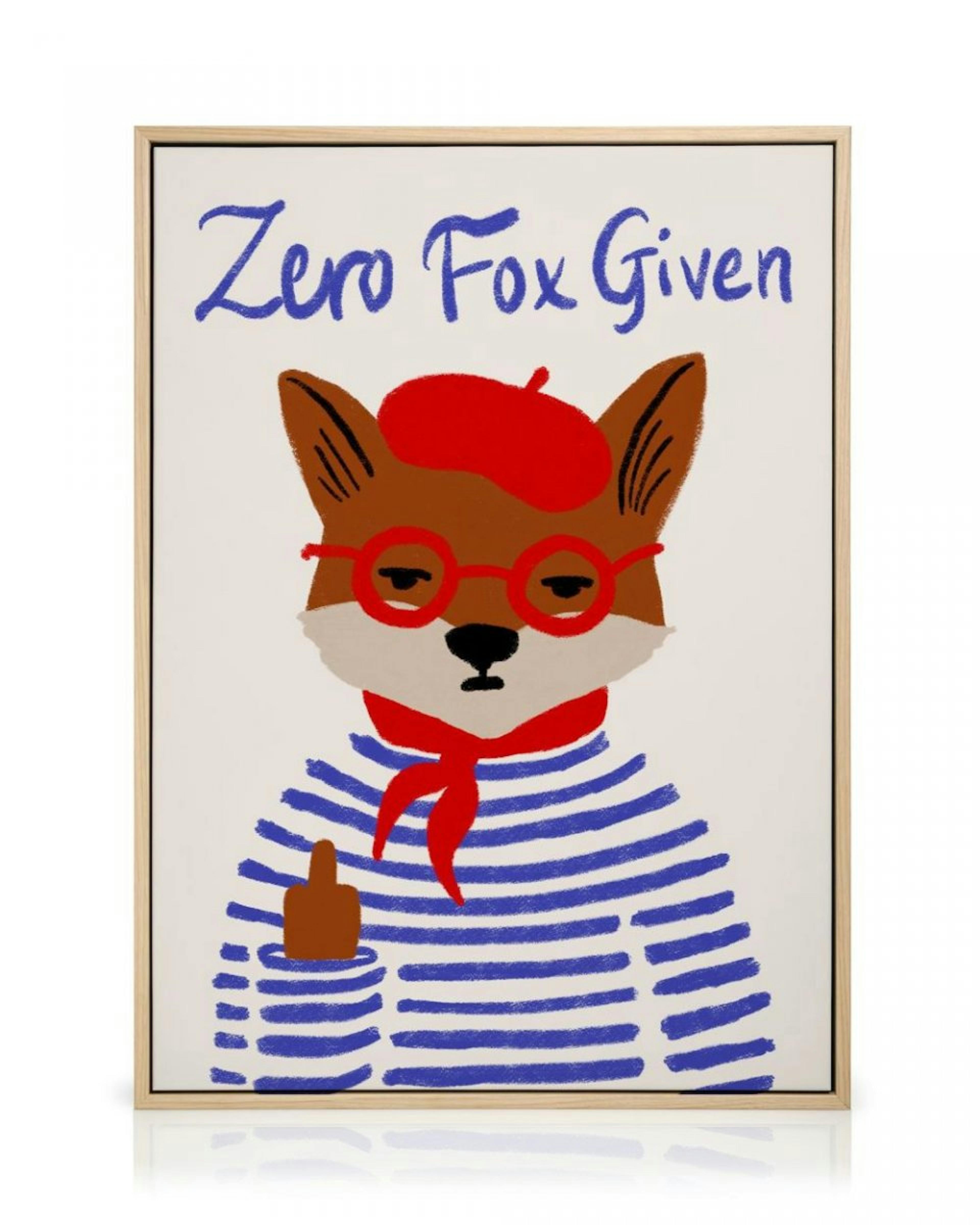 Zero Fox Given Leinwandbild