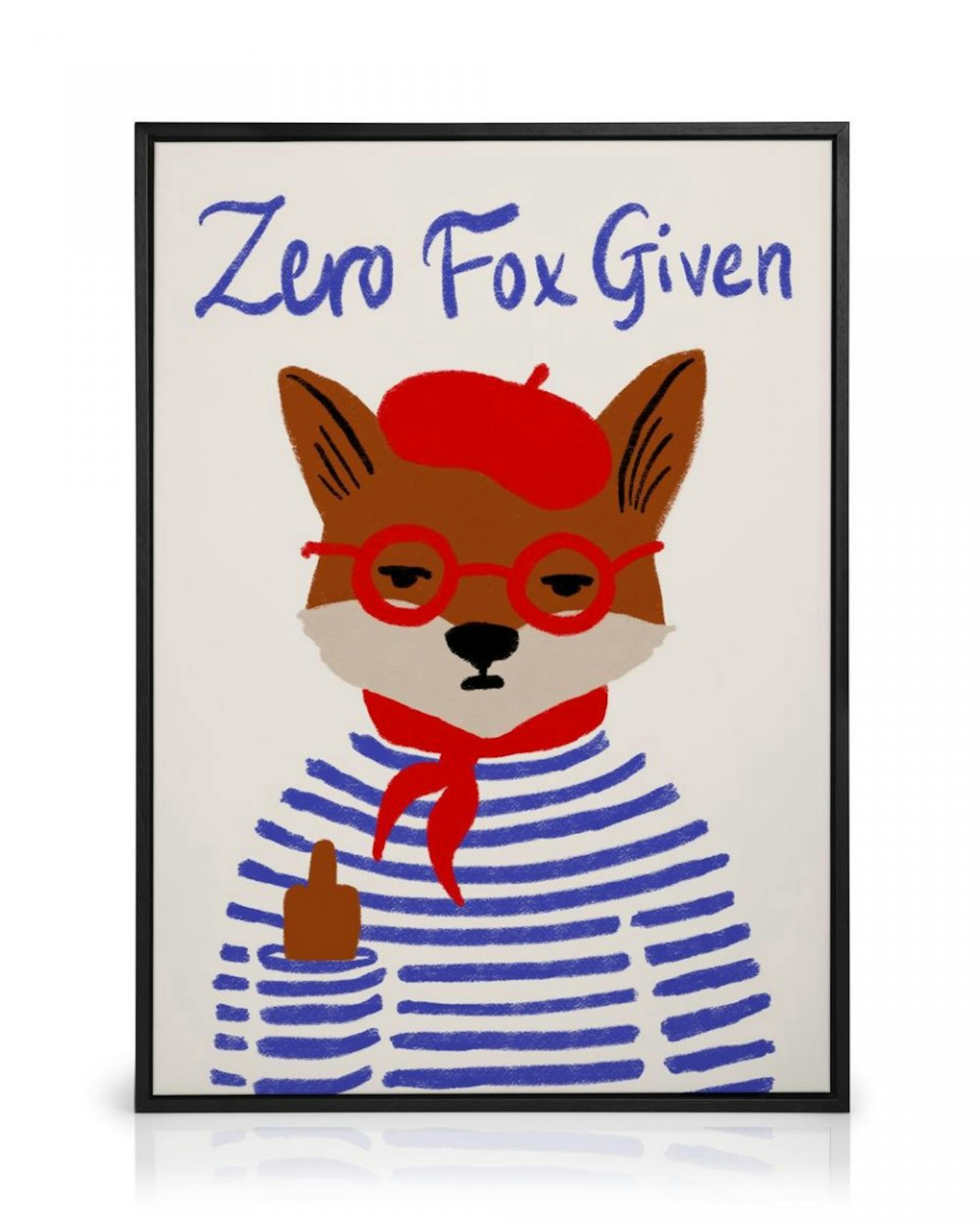Zero Fox Given Stampa su Tela