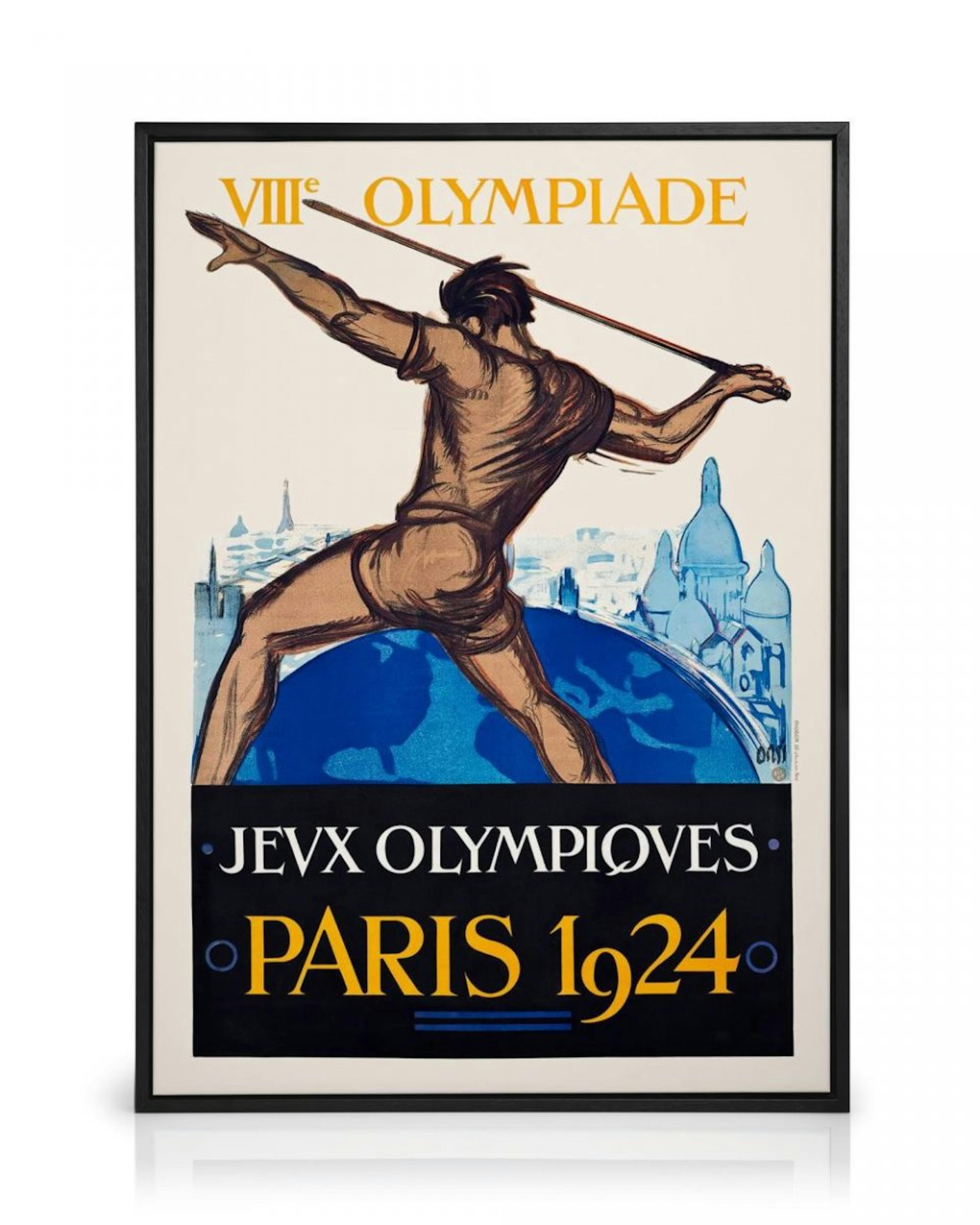 Paris 1924 Canvastavla