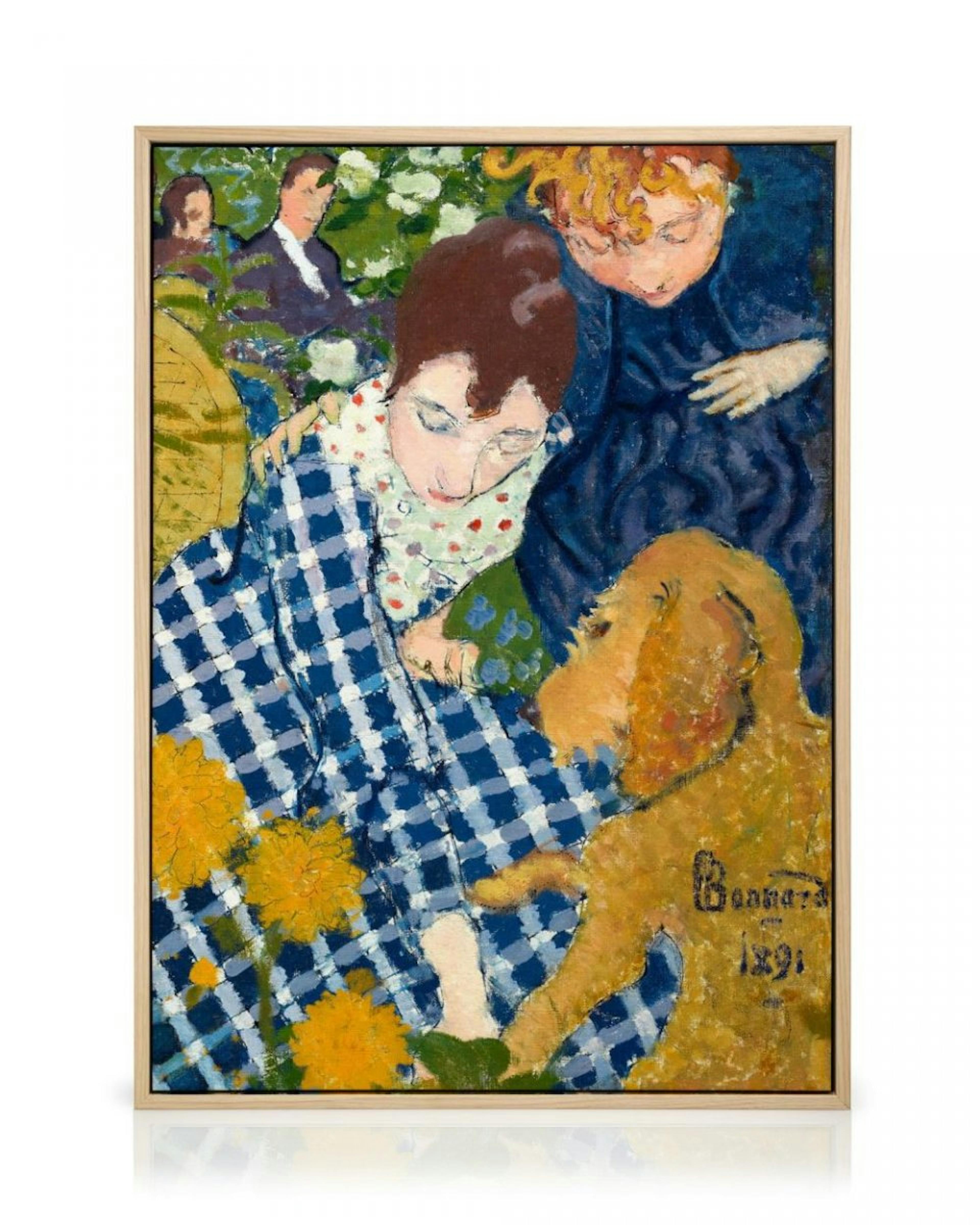 Pierre Bonnard - Women with a Dog Toile