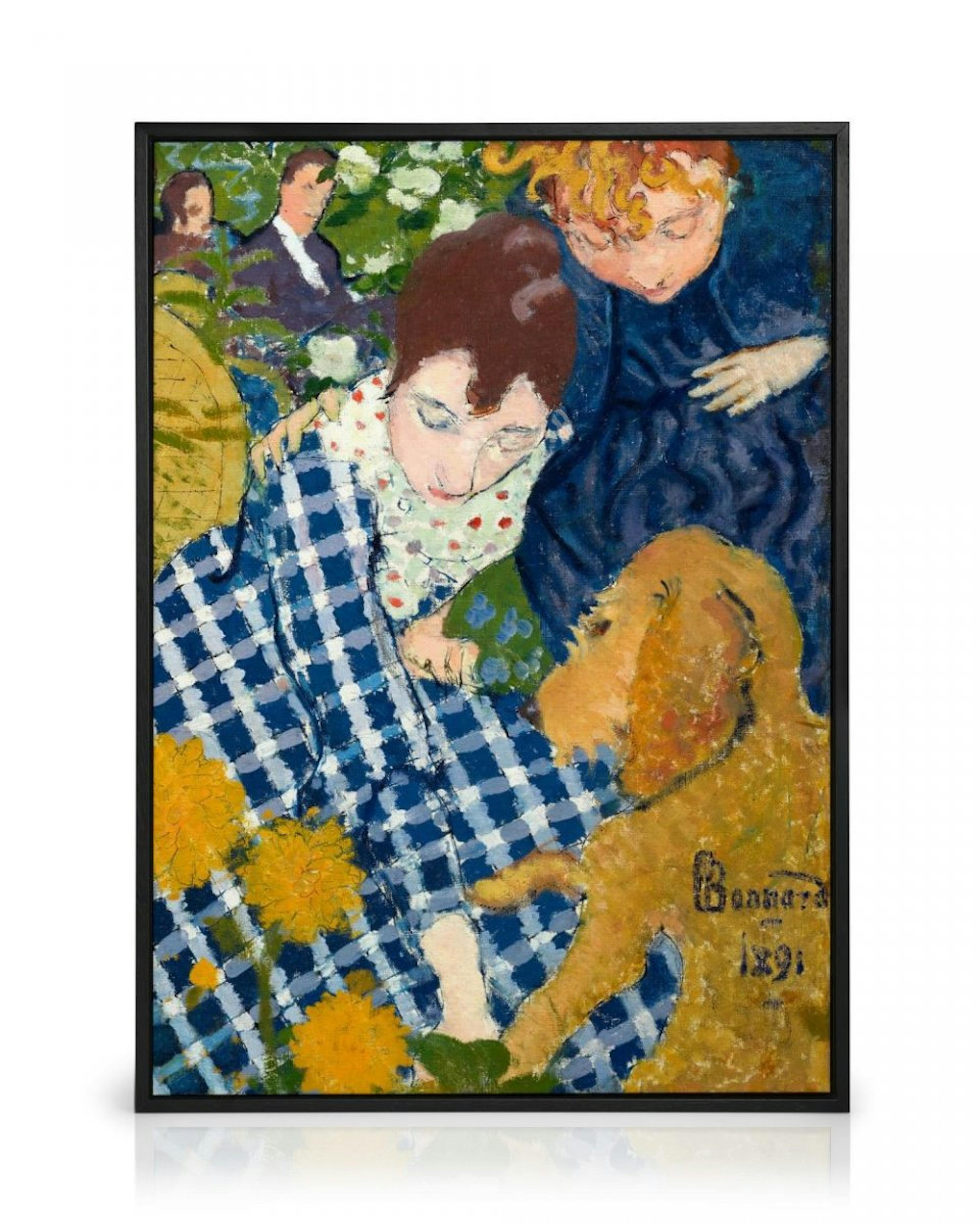 Pierre Bonnard - Women with a Dog Toile