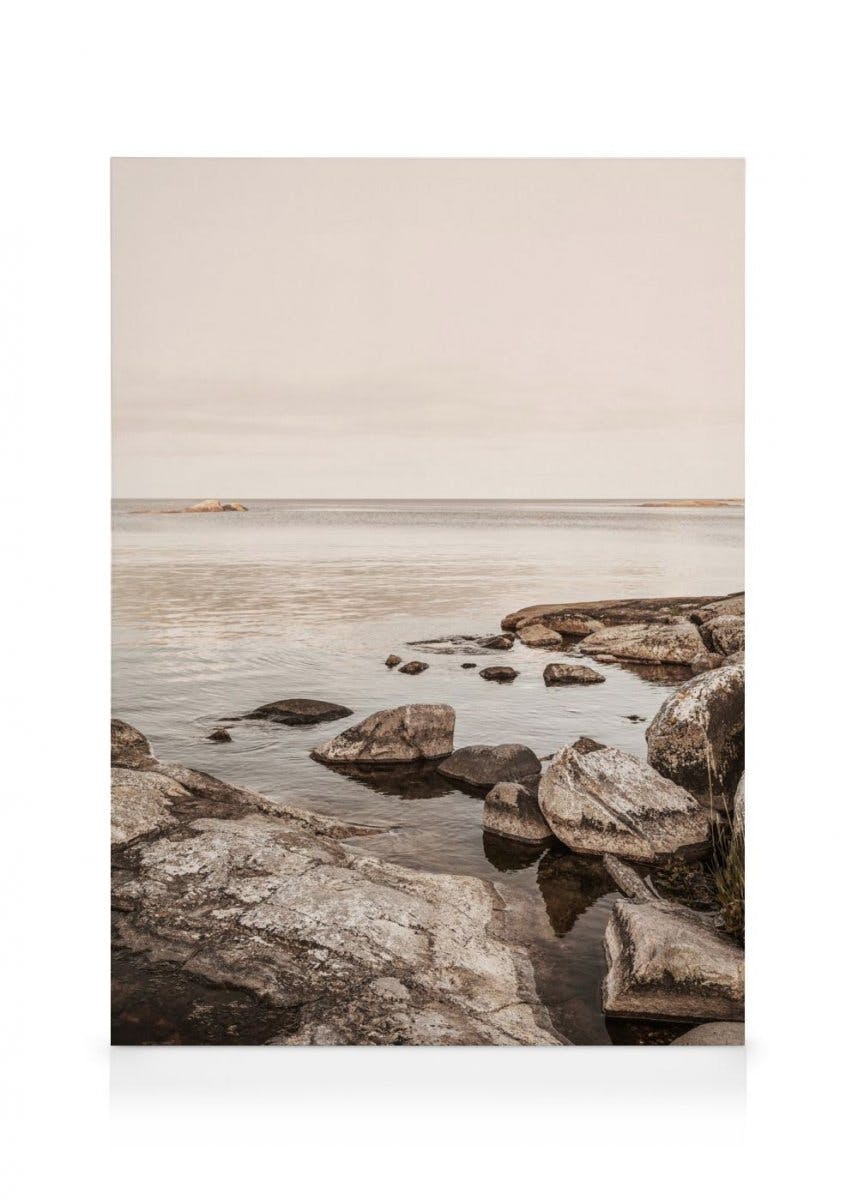 Canvastavlor Calm Coast Canvastavla (50x70 cm)