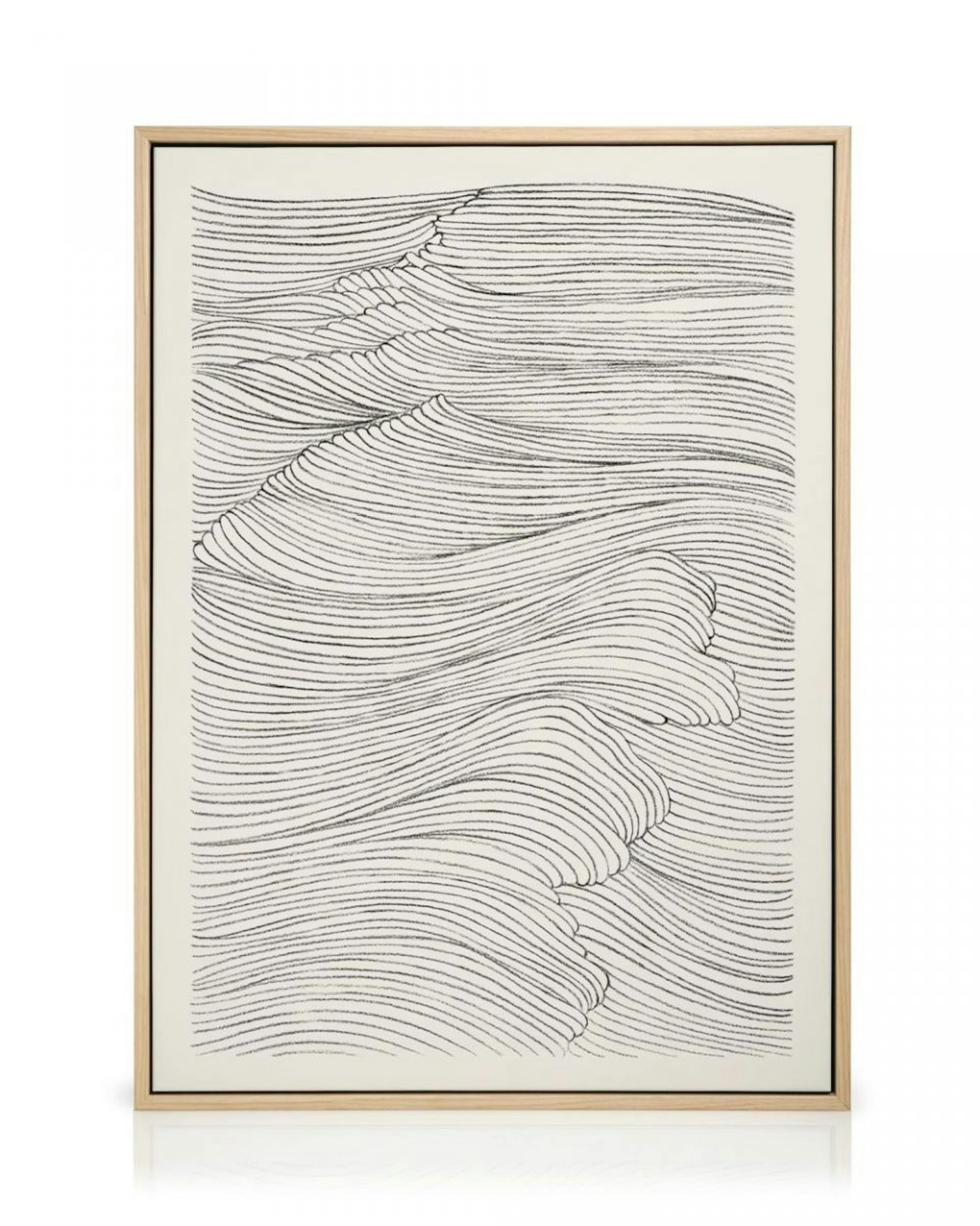 Waves in Line Toile