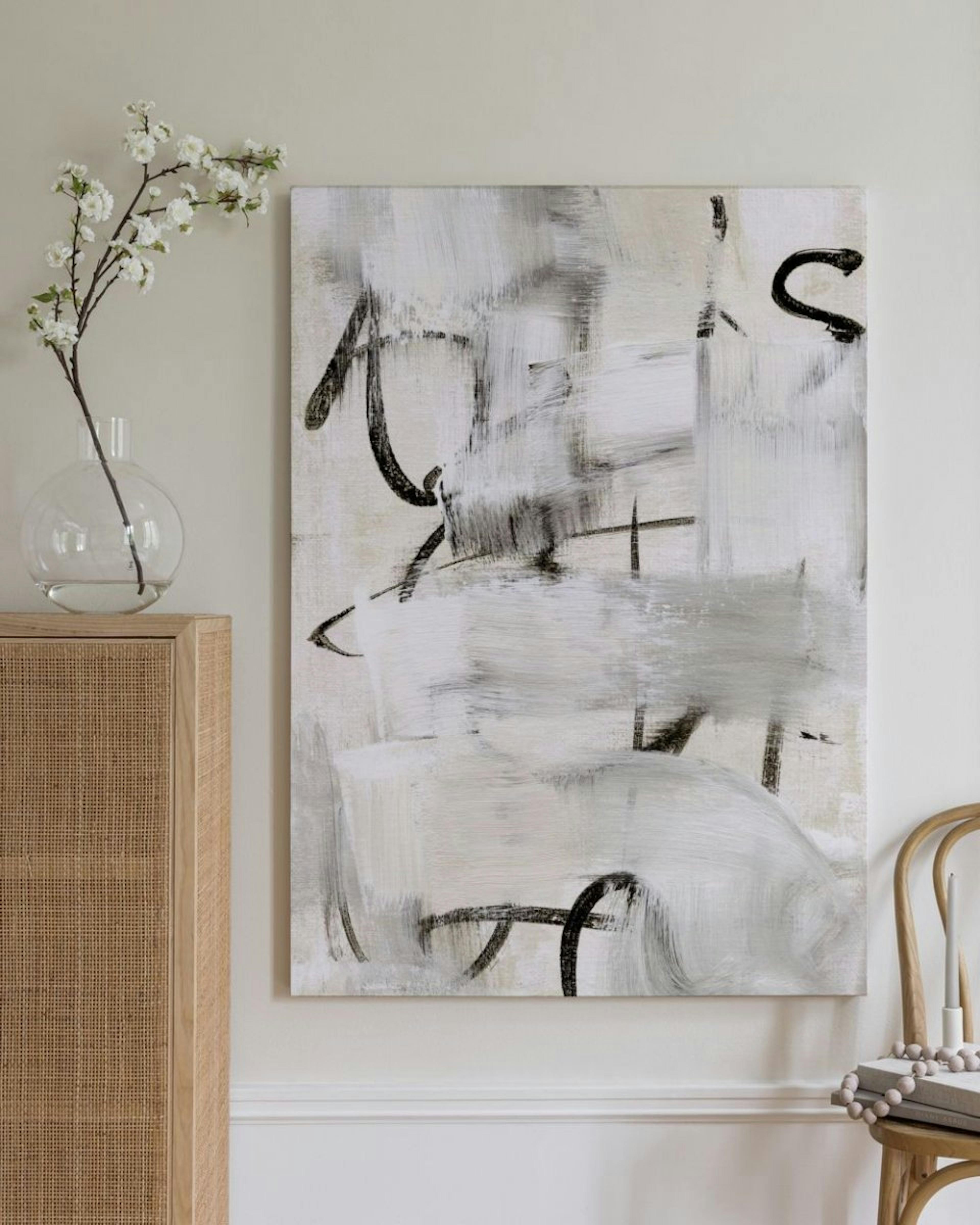 Painted Abstract Canvas