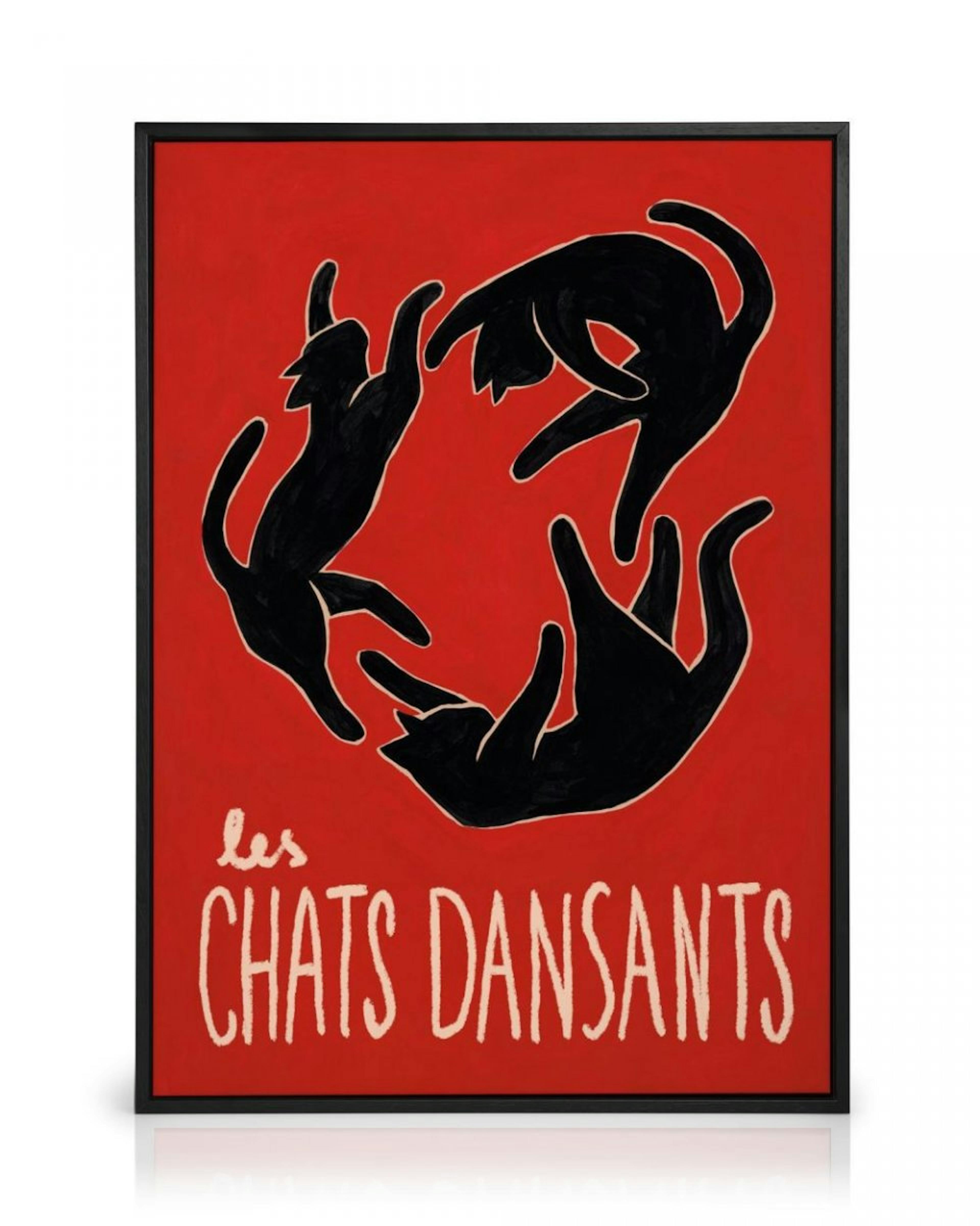 Les Chats Dansants Canvastavla