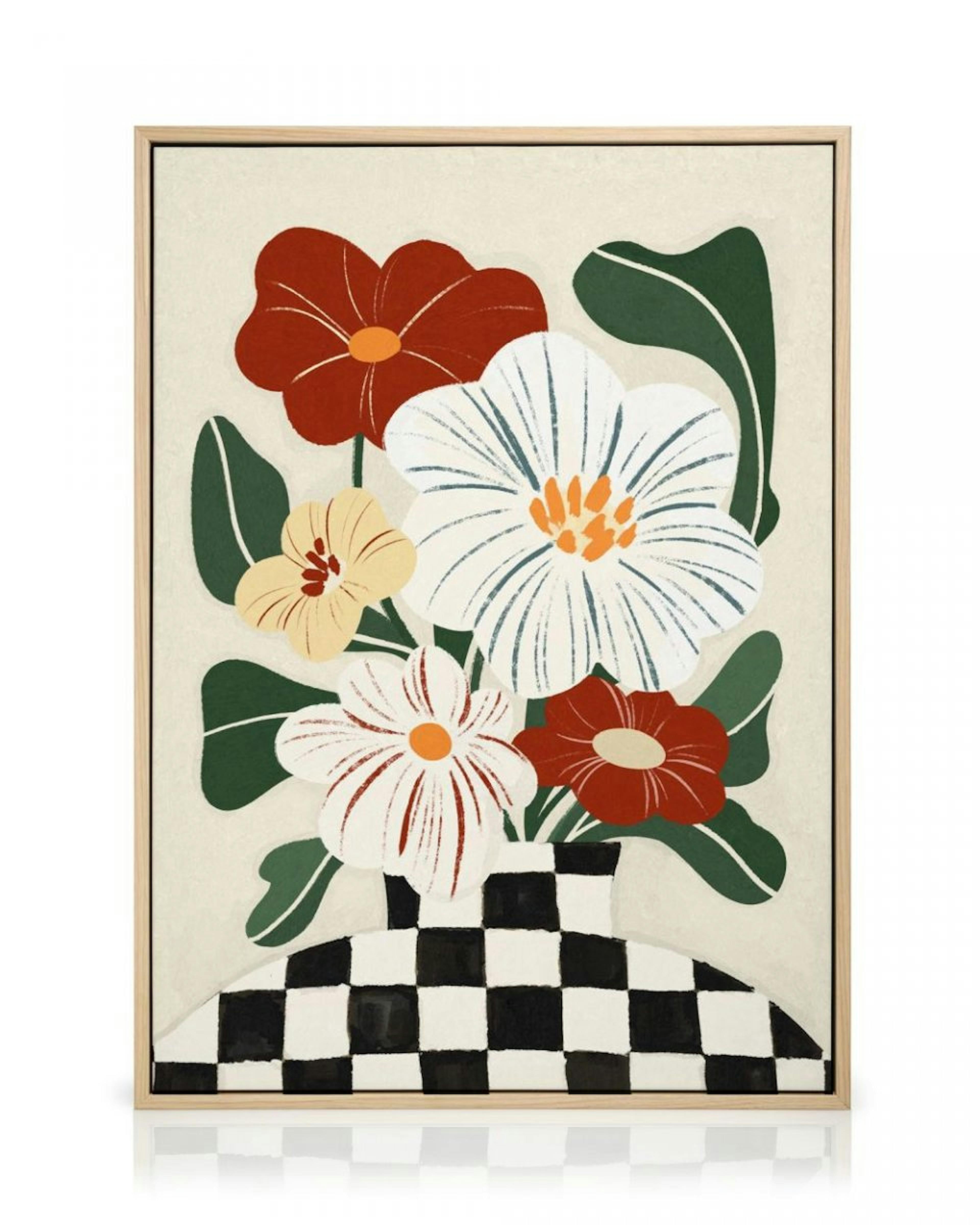 Chess Bouquet Toile