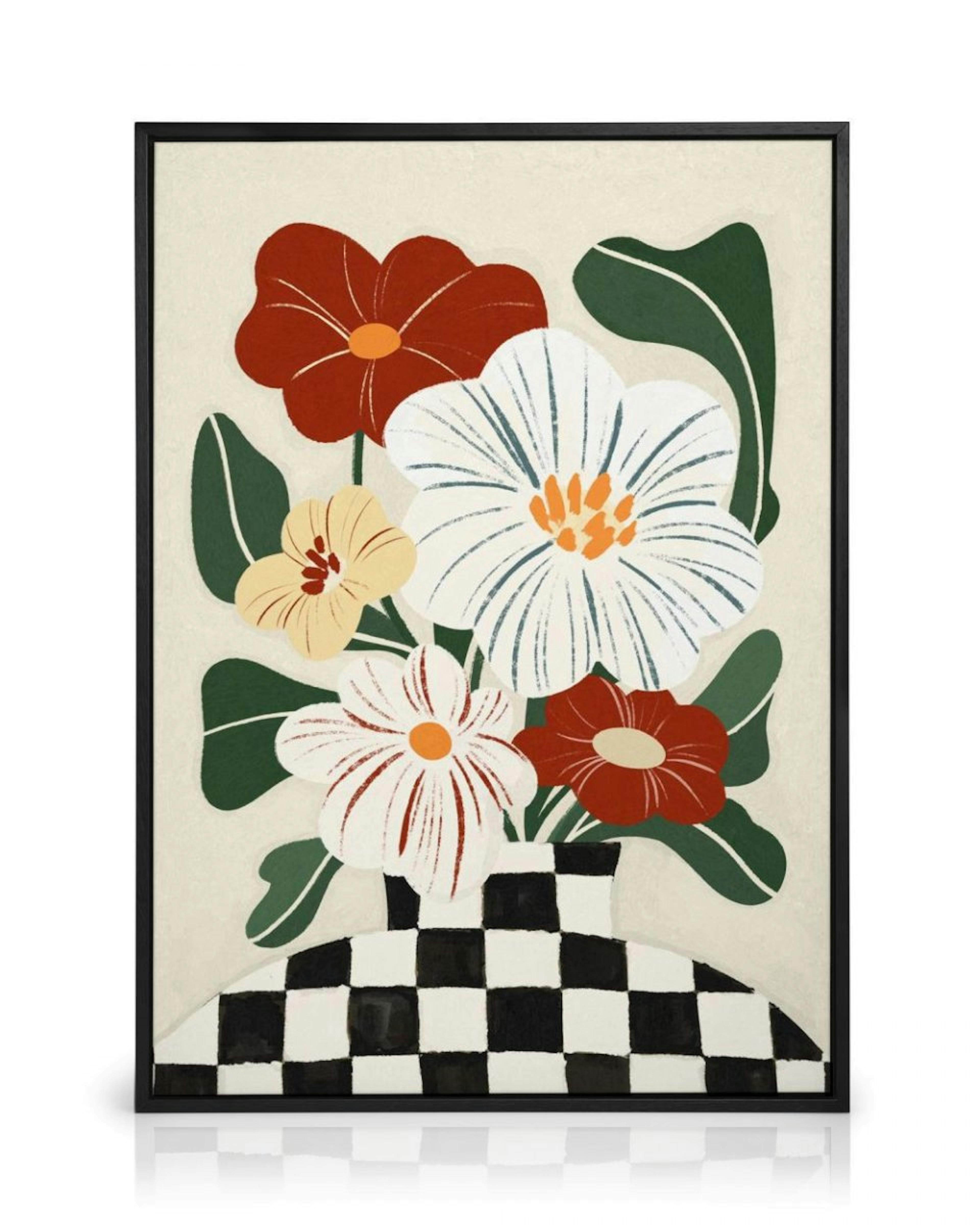 Chess Bouquet Toile