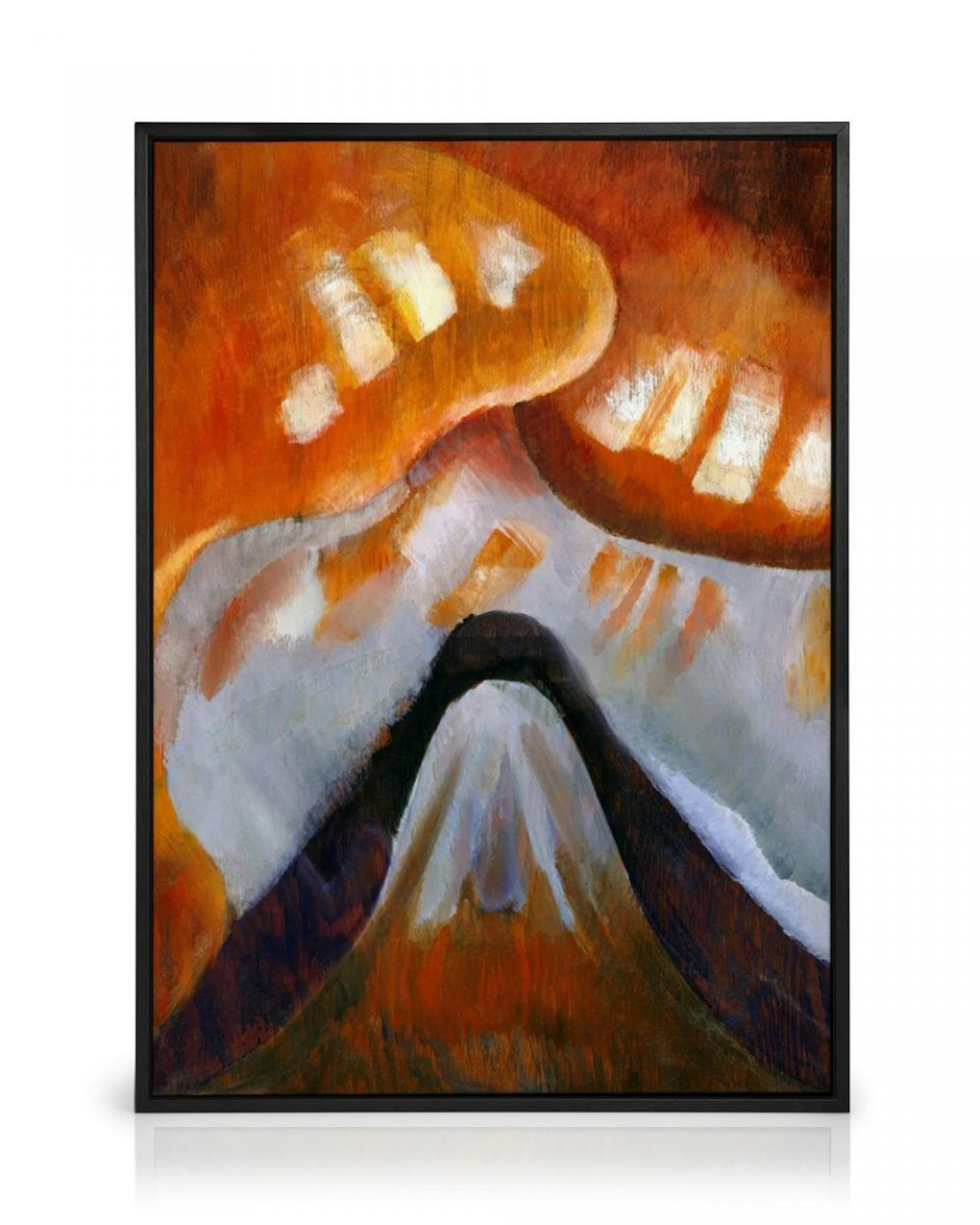 Arthur Dove - Mountain and Sky Canvas