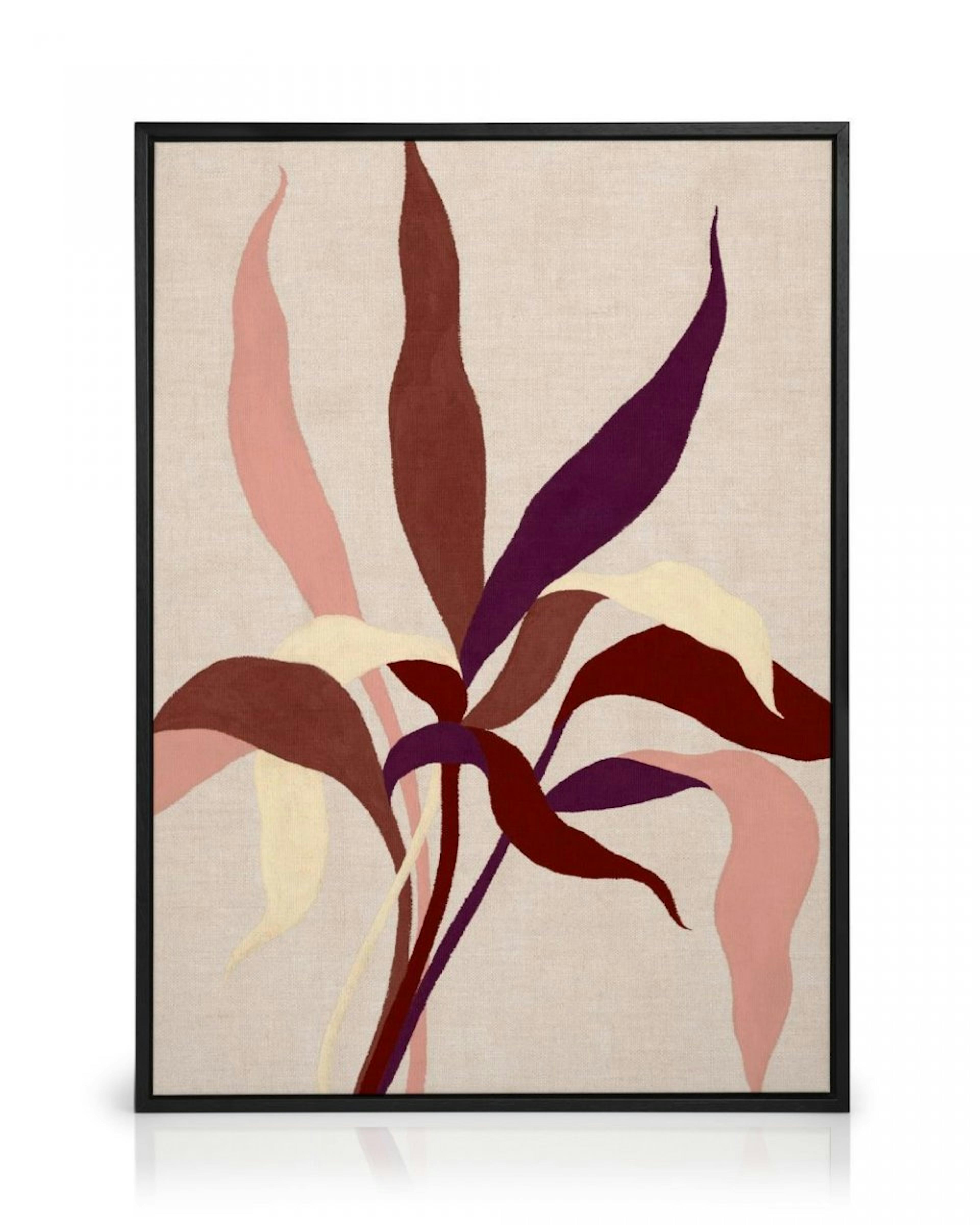 Linen Leaves Canvas