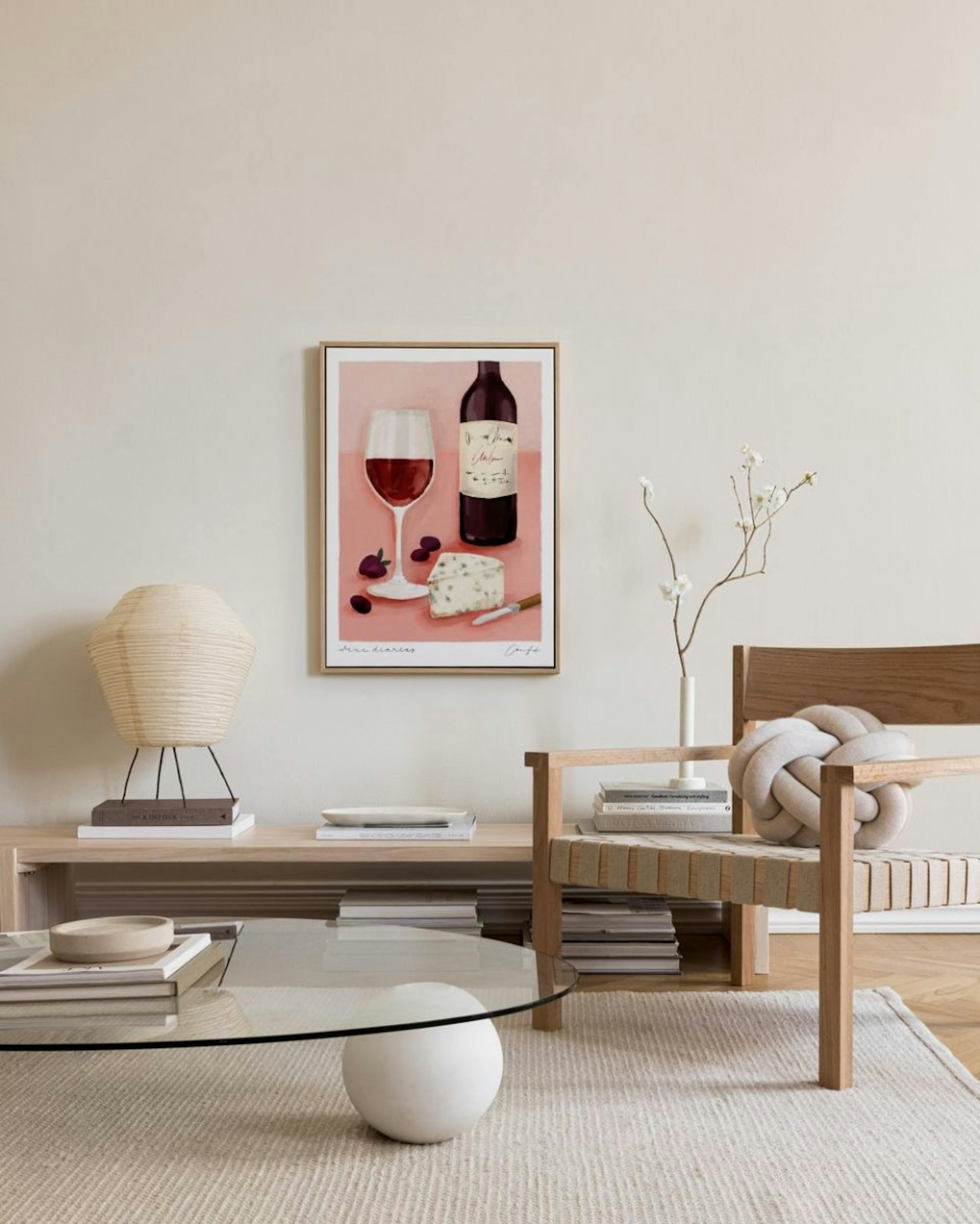 Wine Diaries Canvas