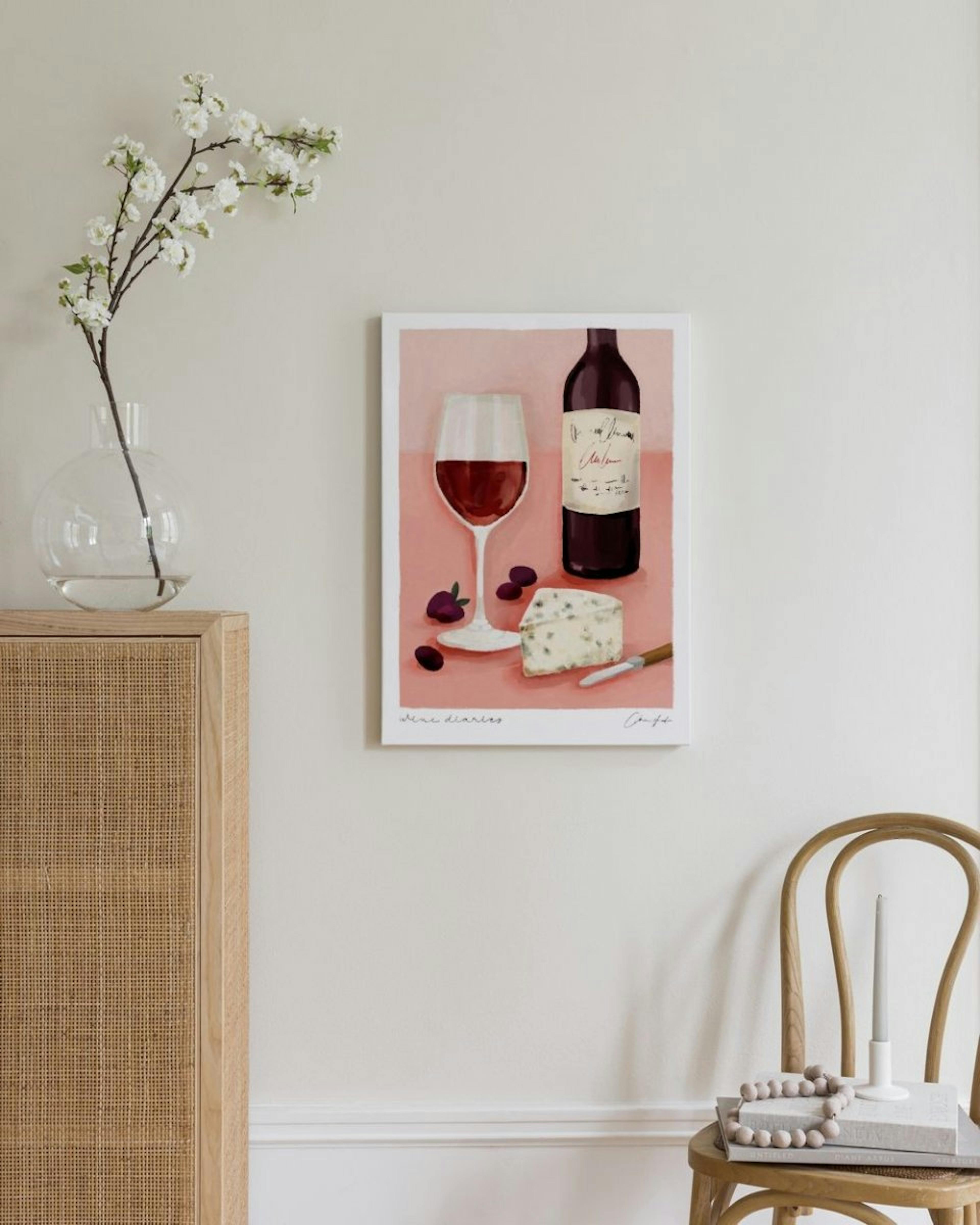 Wine Diaries Canvas