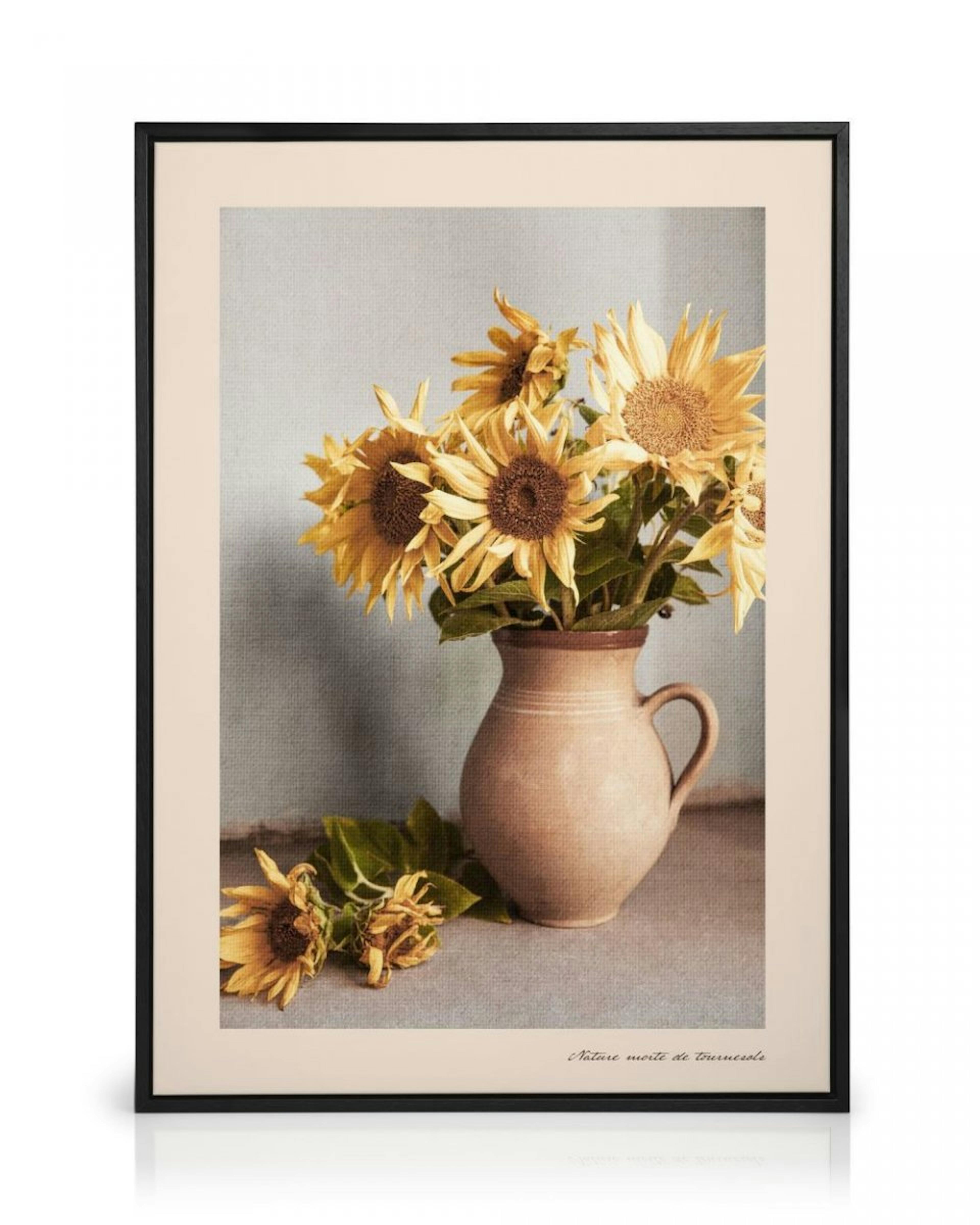 Sunflowers Still Life Toile